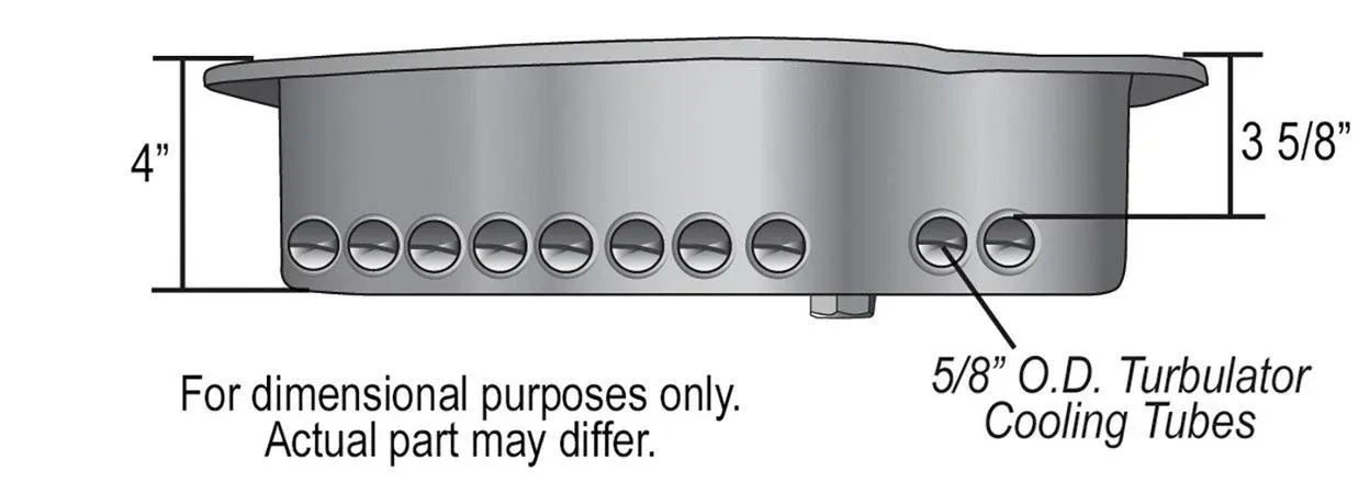 Derale Transmission Oil Pan for 1993-1996 Dodge Caravan image 4