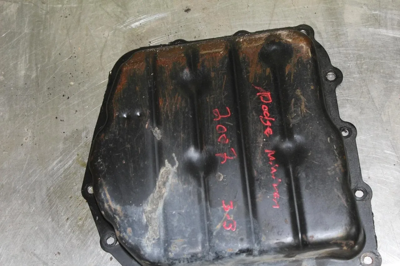 2002 dodge minivan transmission oil pan