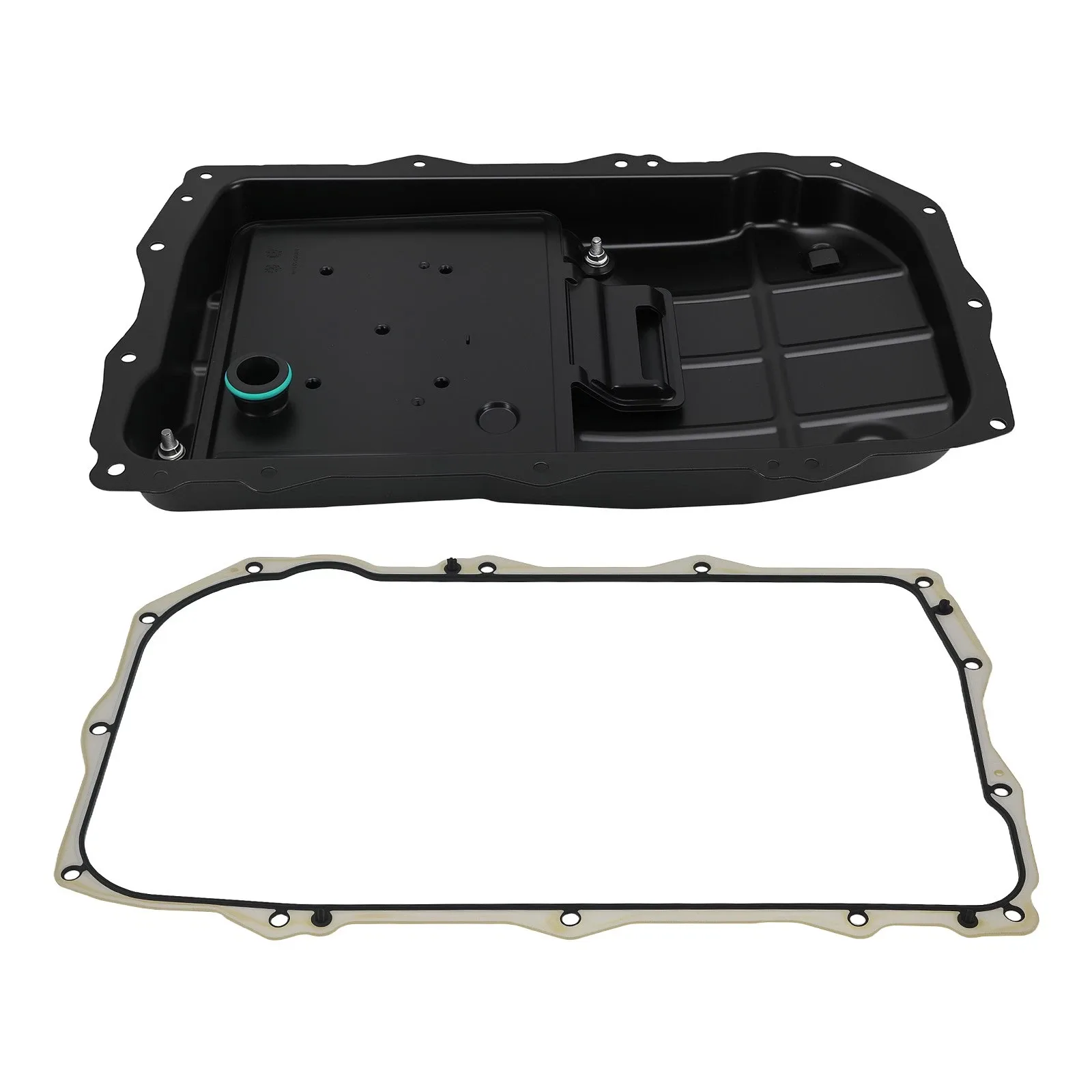 2018-2024 Jeep Wrangler JL / 2022 Jeep Grand Wagoneer WS Steel Transmission Oil Pan TIQZ32