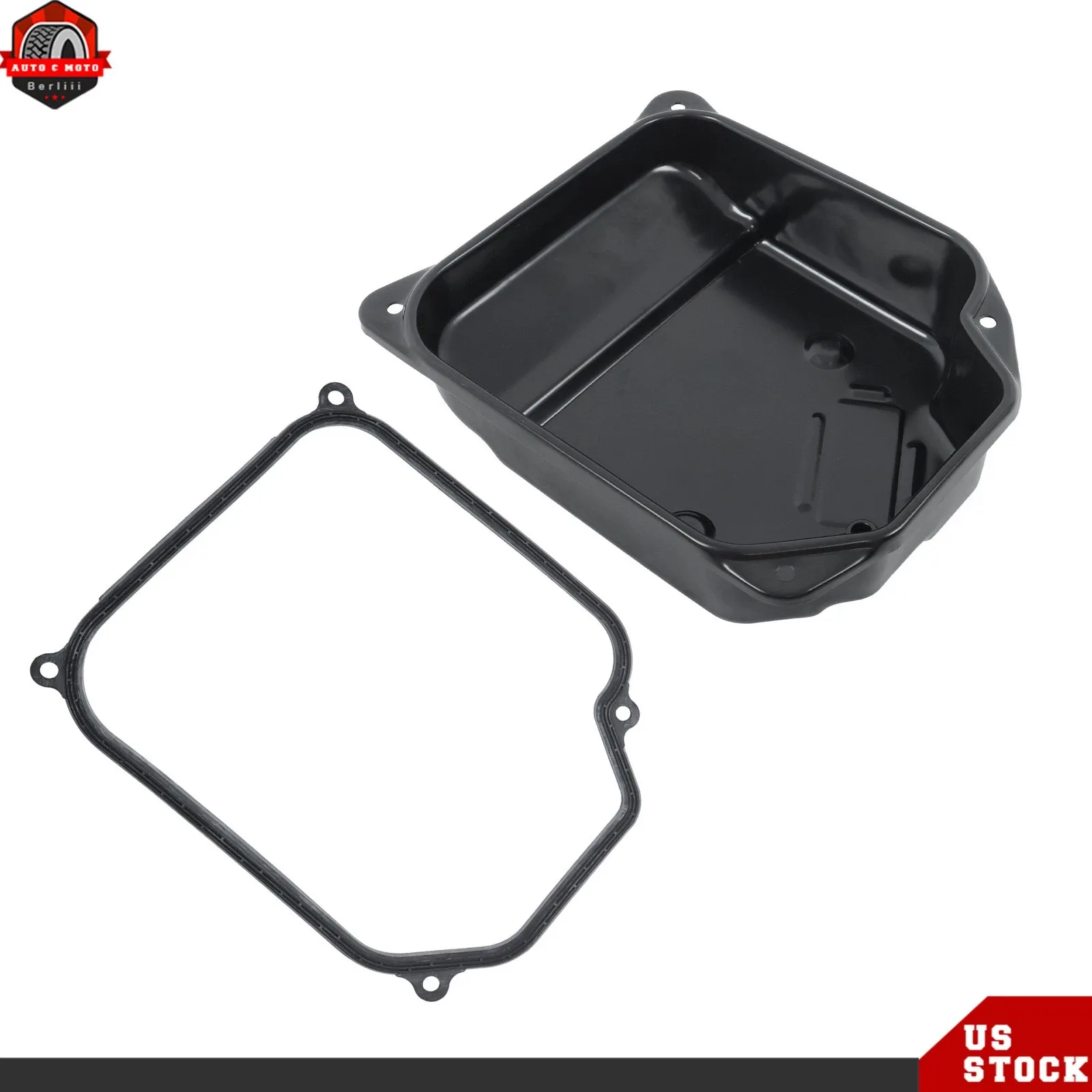 For Volkswagen Beetle Jetta 1993-06 Transmission Oil Pan w/ Drain Plug & Gasket