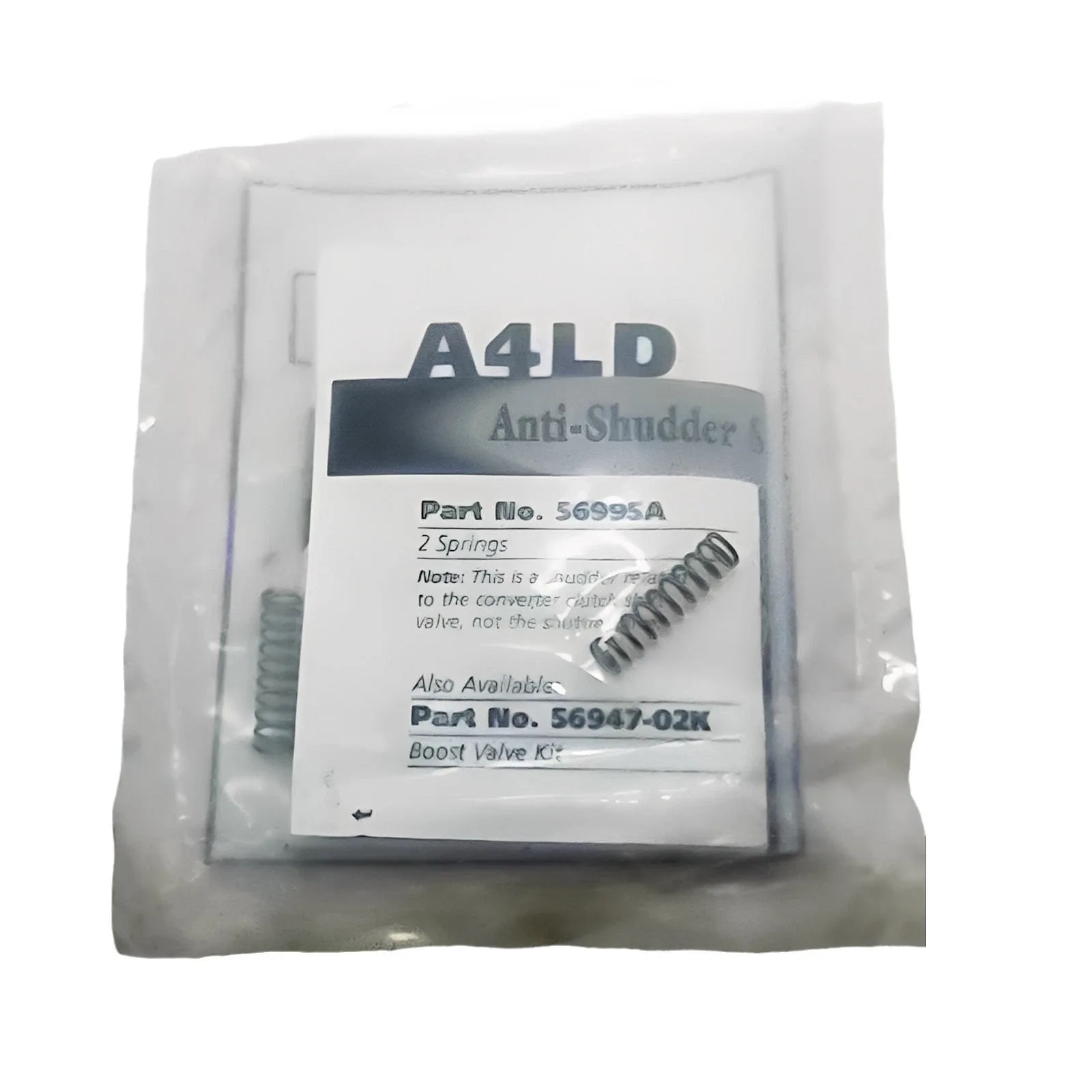 1985-1995 Ford A4LD Anti-Shudder Springs for Converter Clutch Shift Valve S56741C-3 image 2