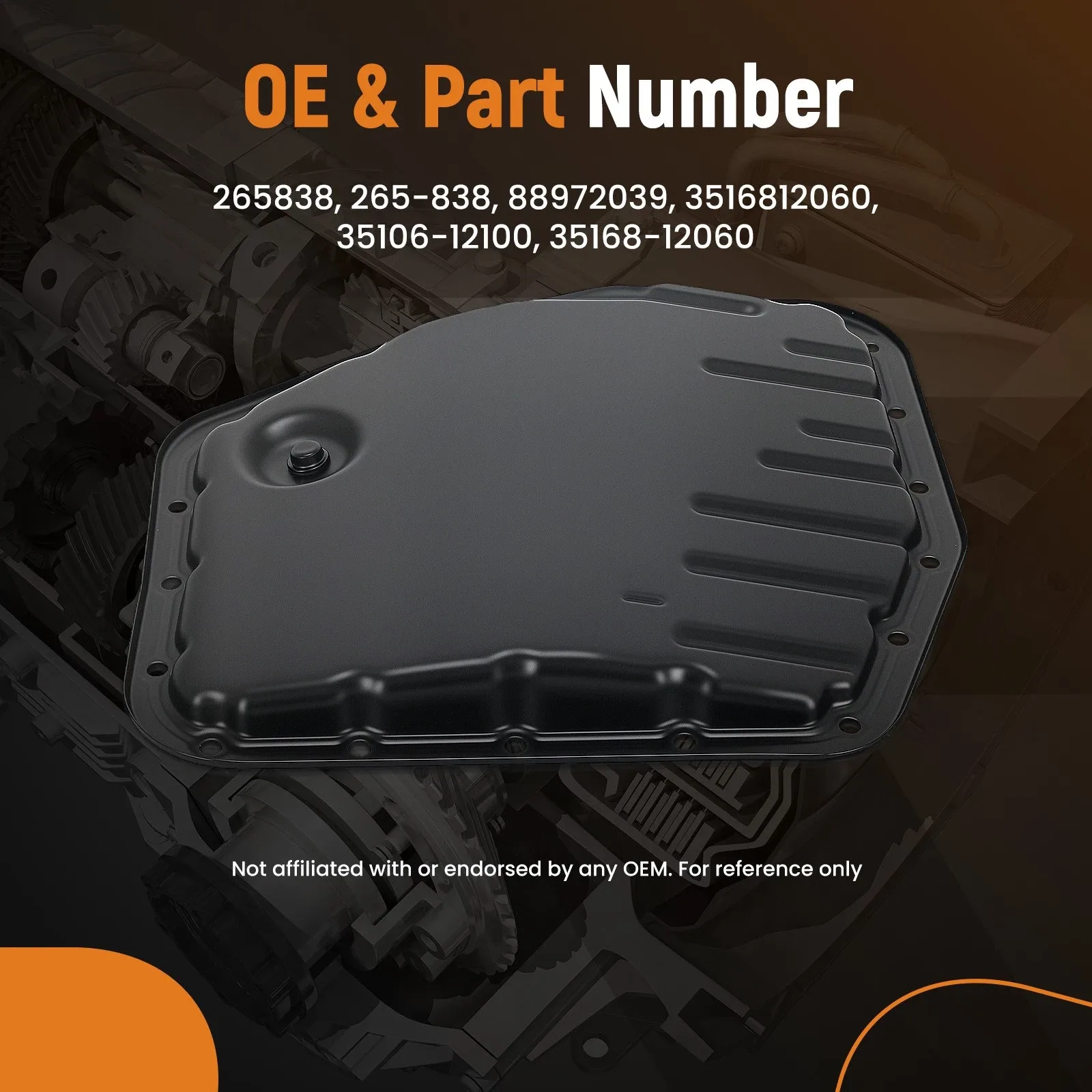 Automatic Transmission Oil Pan for Toyota Corolla L4 1.8L 2003-2008 image 3