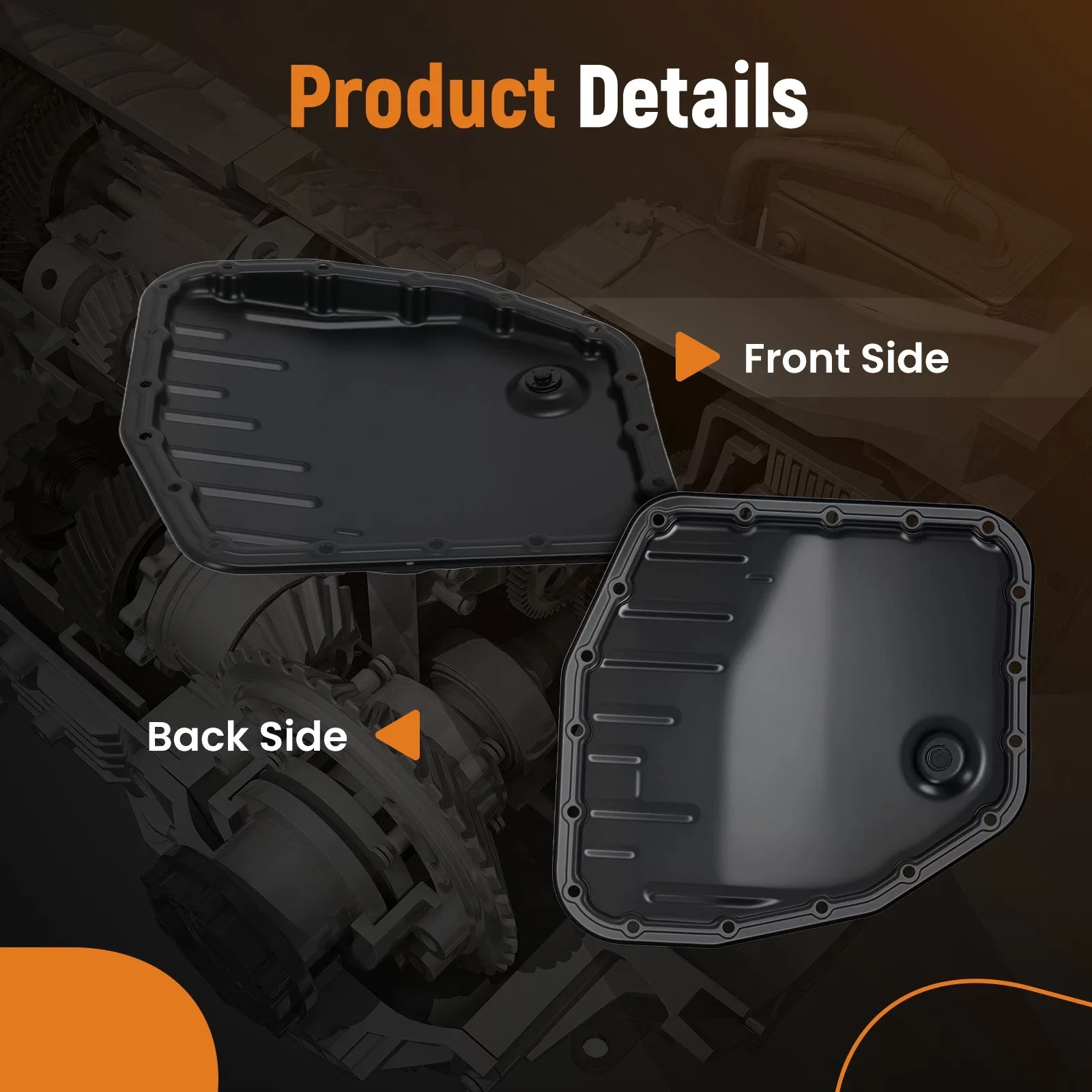 Automatic Transmission Oil Pan for Toyota Corolla L4 1.8L 2003-2008 image 4