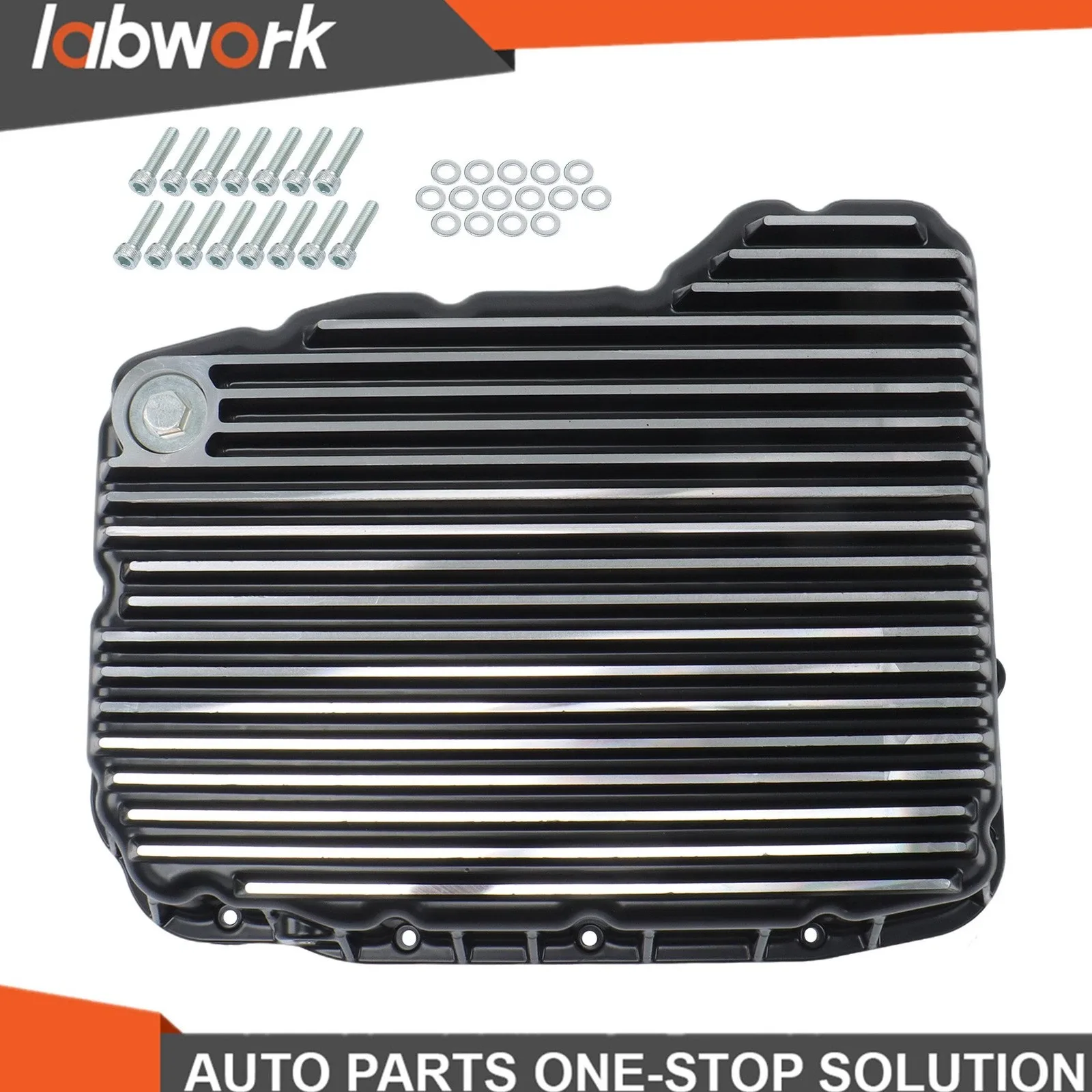 Labwork 68RFE Transmission Pan Aluminum Deep for Ram 2007-2024 6.7L Diesel image 2