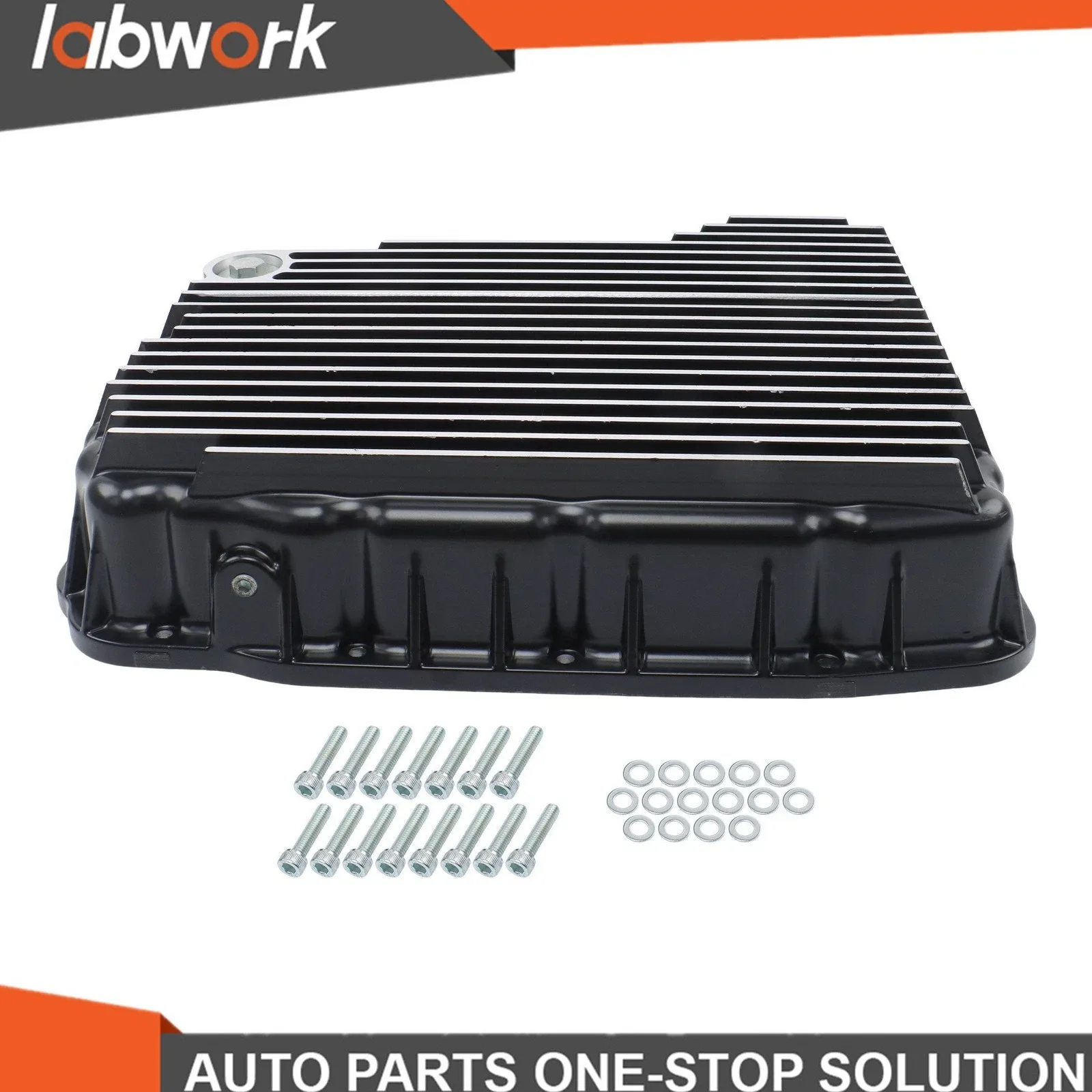Labwork 68RFE Transmission Pan Aluminum Deep for Ram 2007-2024 6.7L Diesel image 3