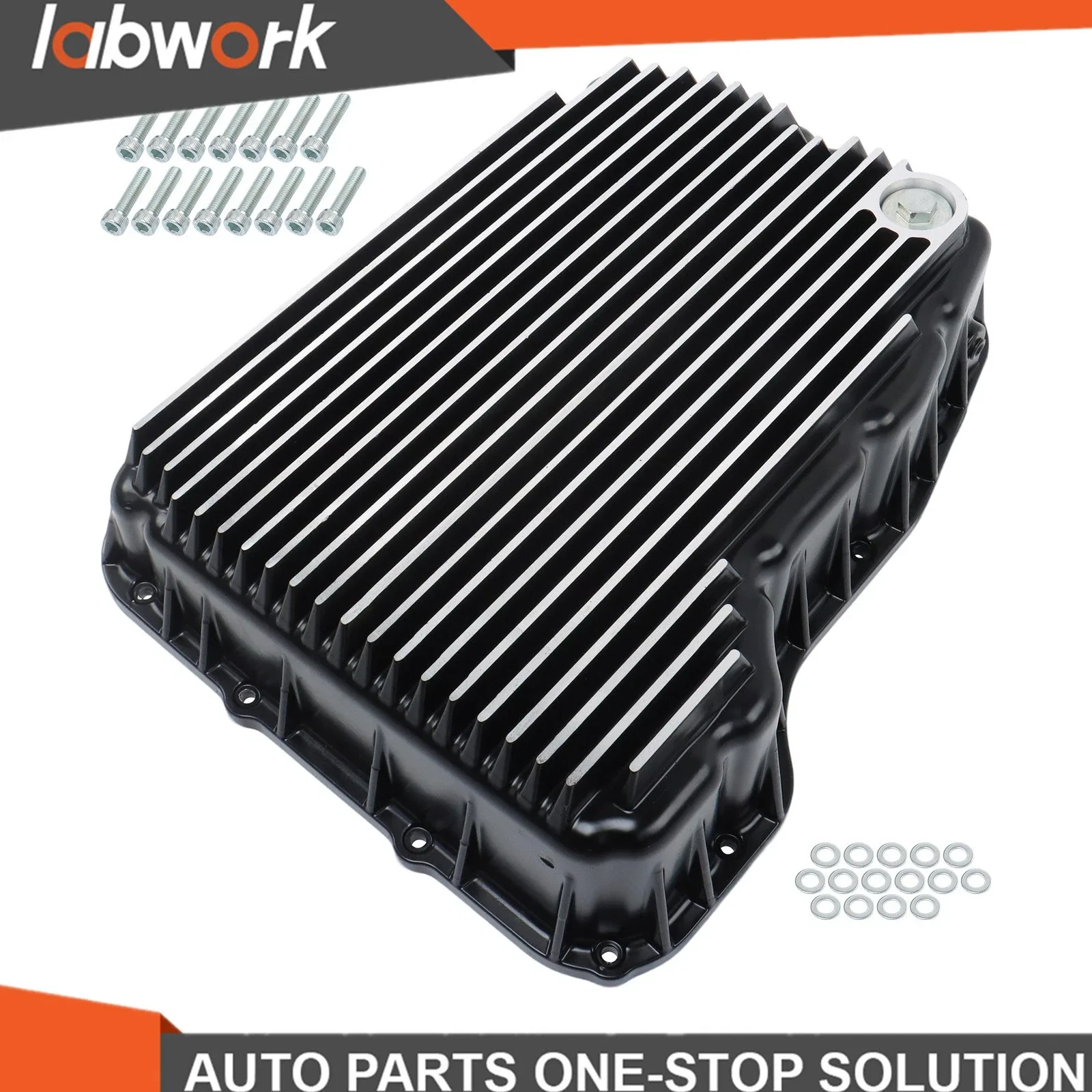 Labwork 68RFE Transmission Pan Aluminum Deep for Ram 2007-2024 6.7L Diesel image 4