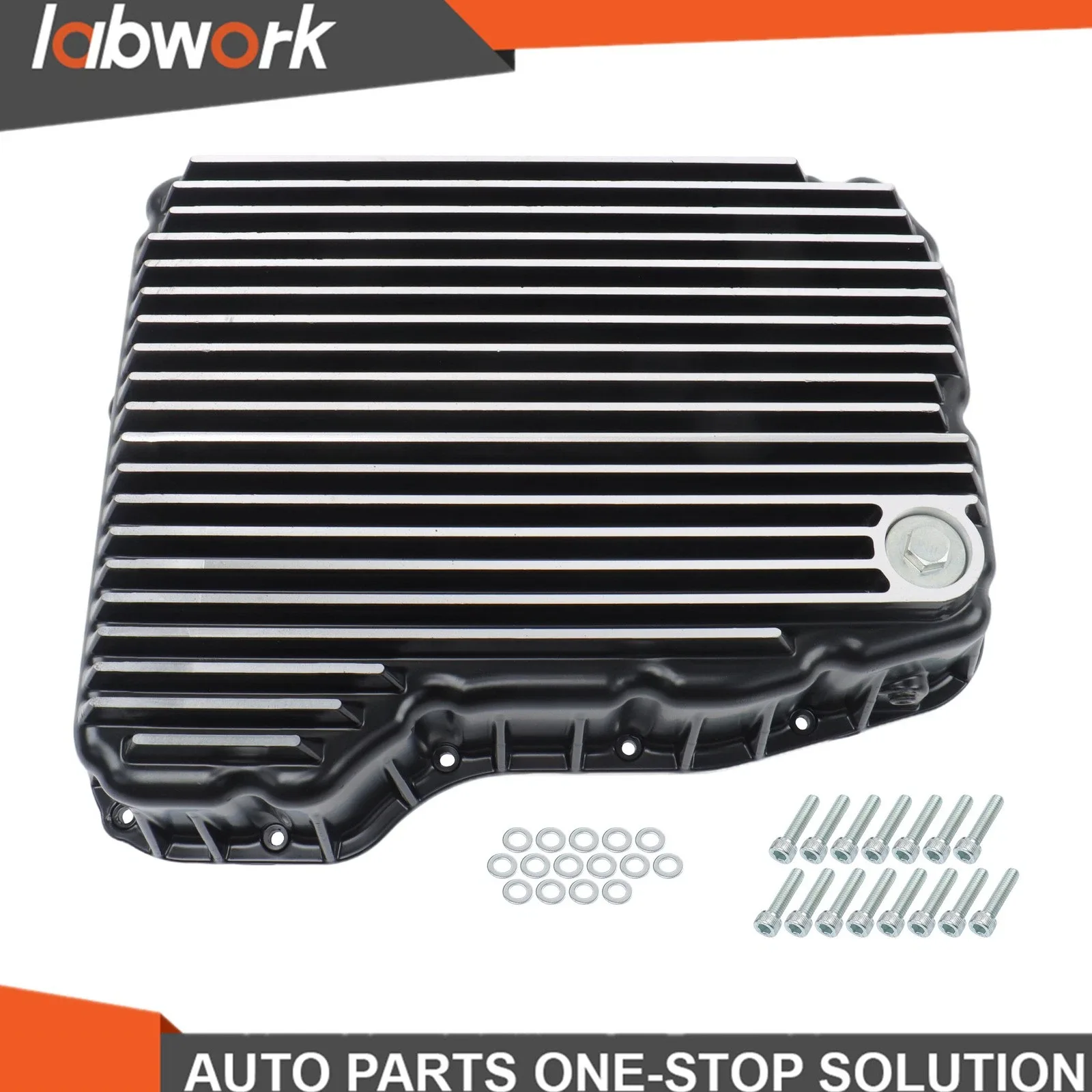 Labwork 68RFE Transmission Pan Aluminum Deep for Ram 2007-2024 6.7L Diesel