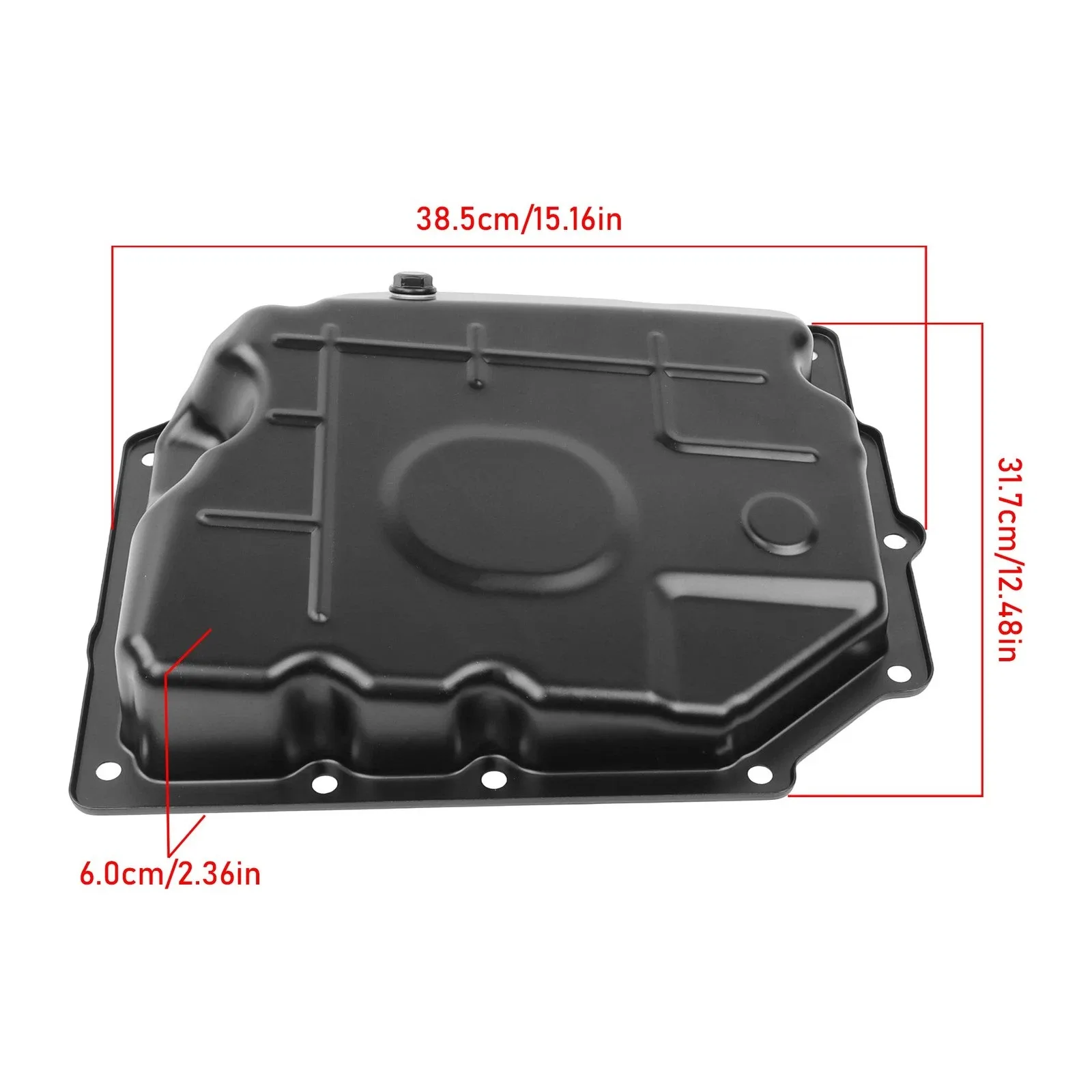 New Transmission Oil Pan 265-818 For Mitsubishi Raider Chrysler 300 Ram 1500 image 2