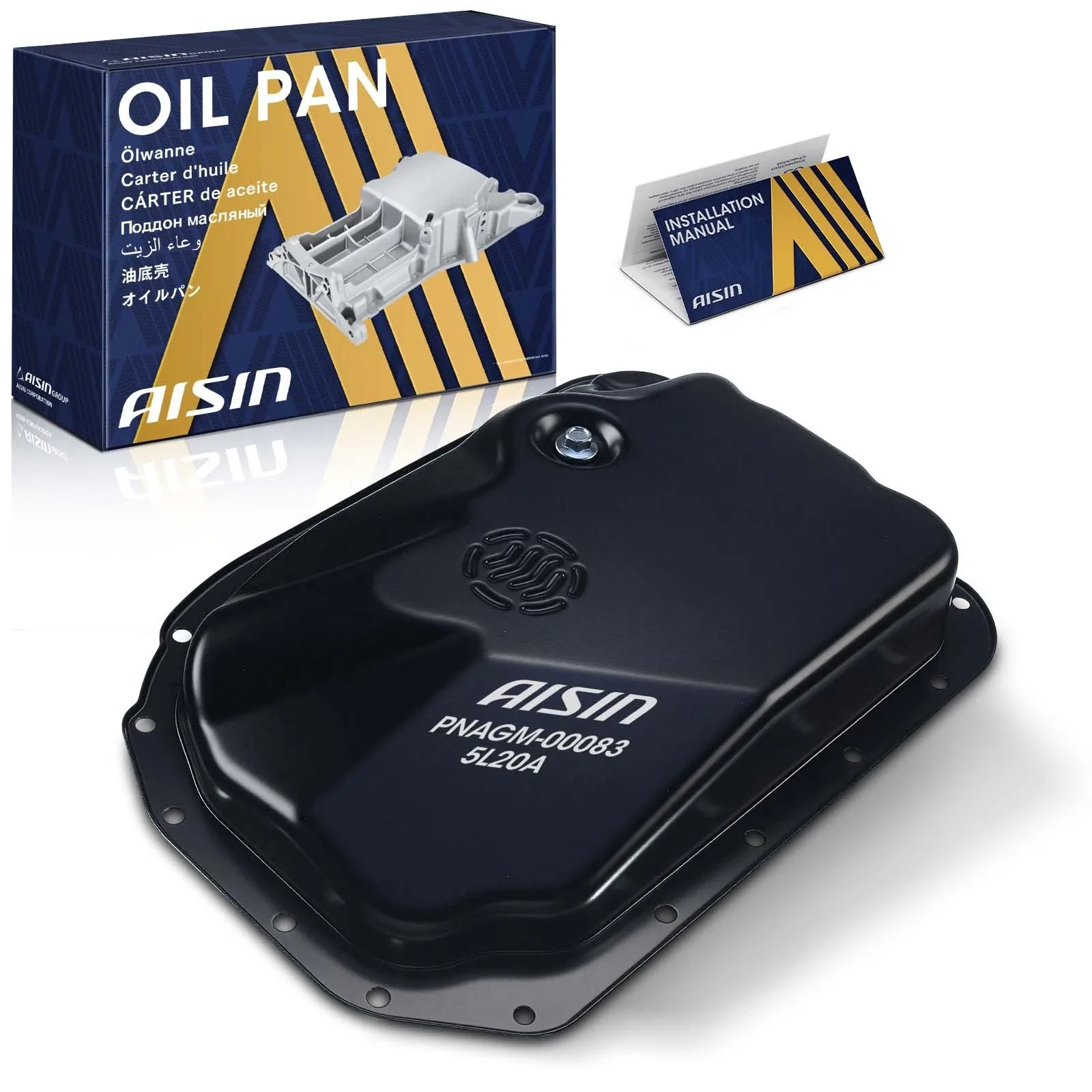 AISIN Transmission Oil Pan for Chevrolet Silverado 1500 2500 3500 Tahoe G30 P30