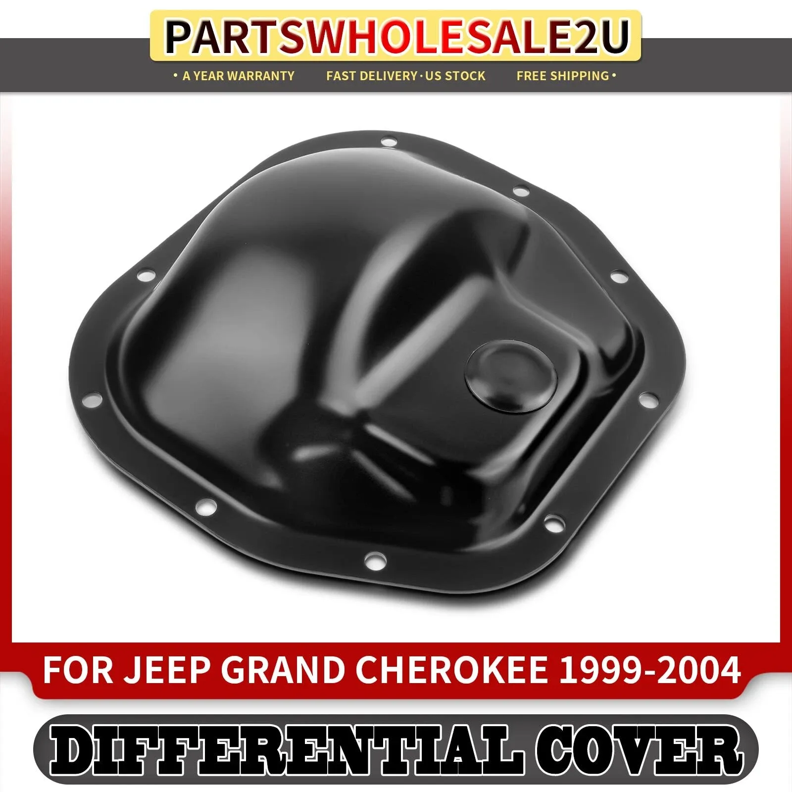 Rear Differential Cover for Jeep Grand Cherokee 1999-2004 4.0L 4.7L 049103601