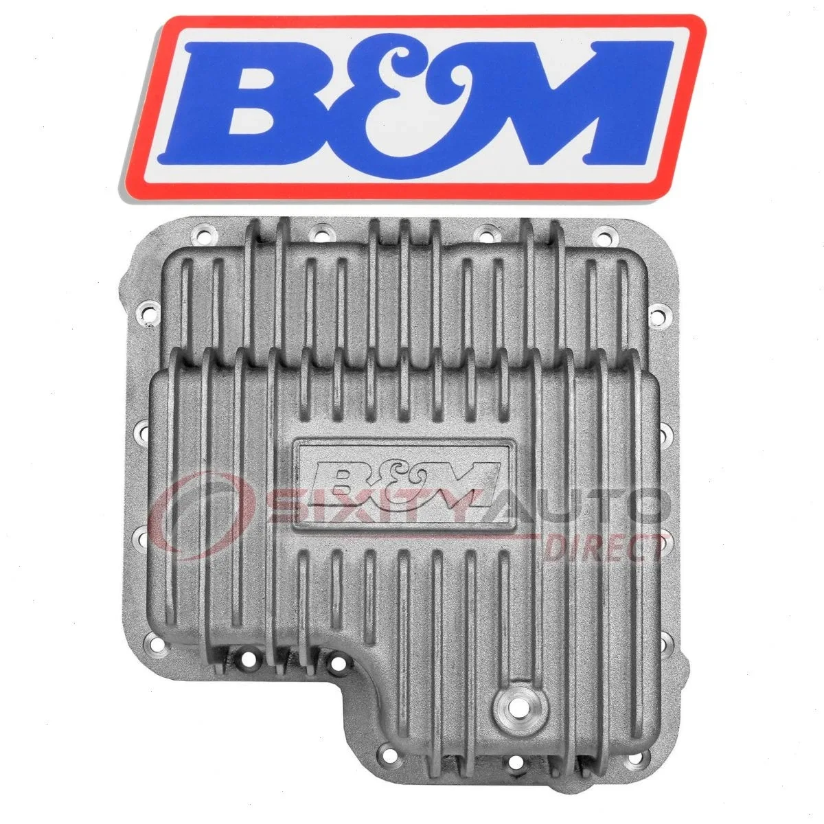 B&M Automatic Transmission Oil Pan for 1972-1973 Ford M-400 - Hard Parts  lw