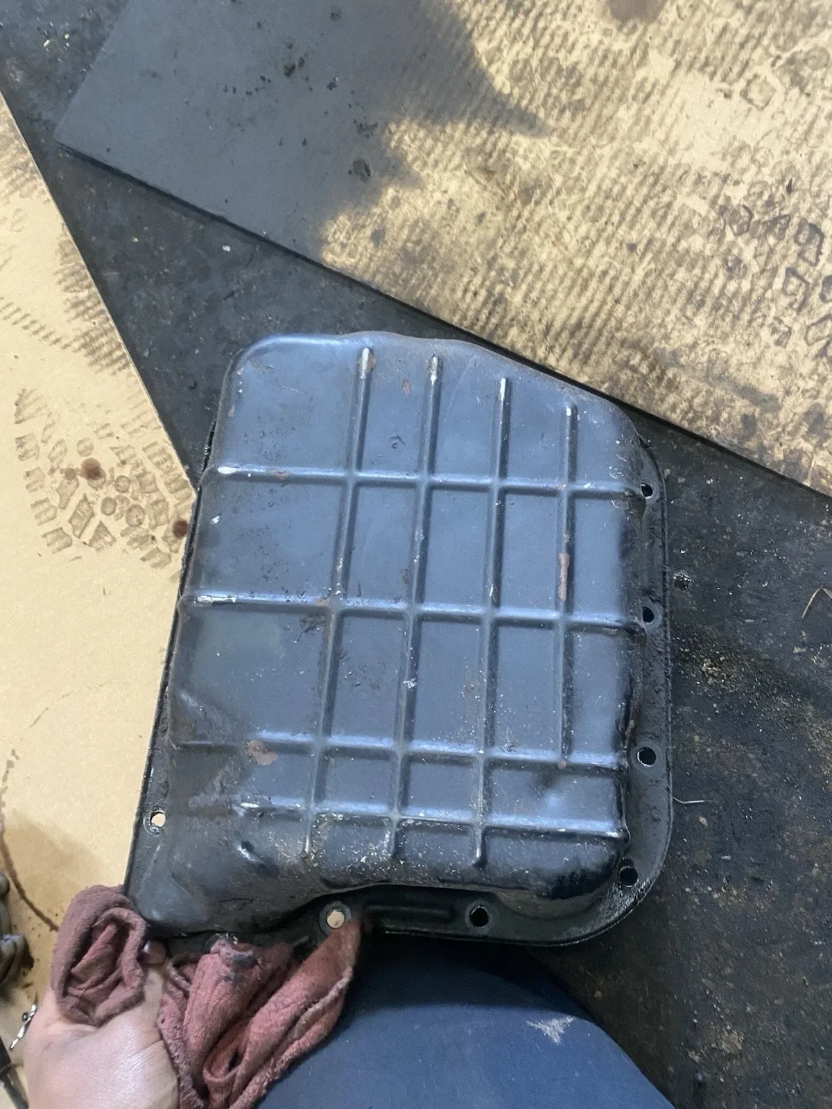 Dodge 47RE (8.0 V10) Transmission Oil Pan ML3N21