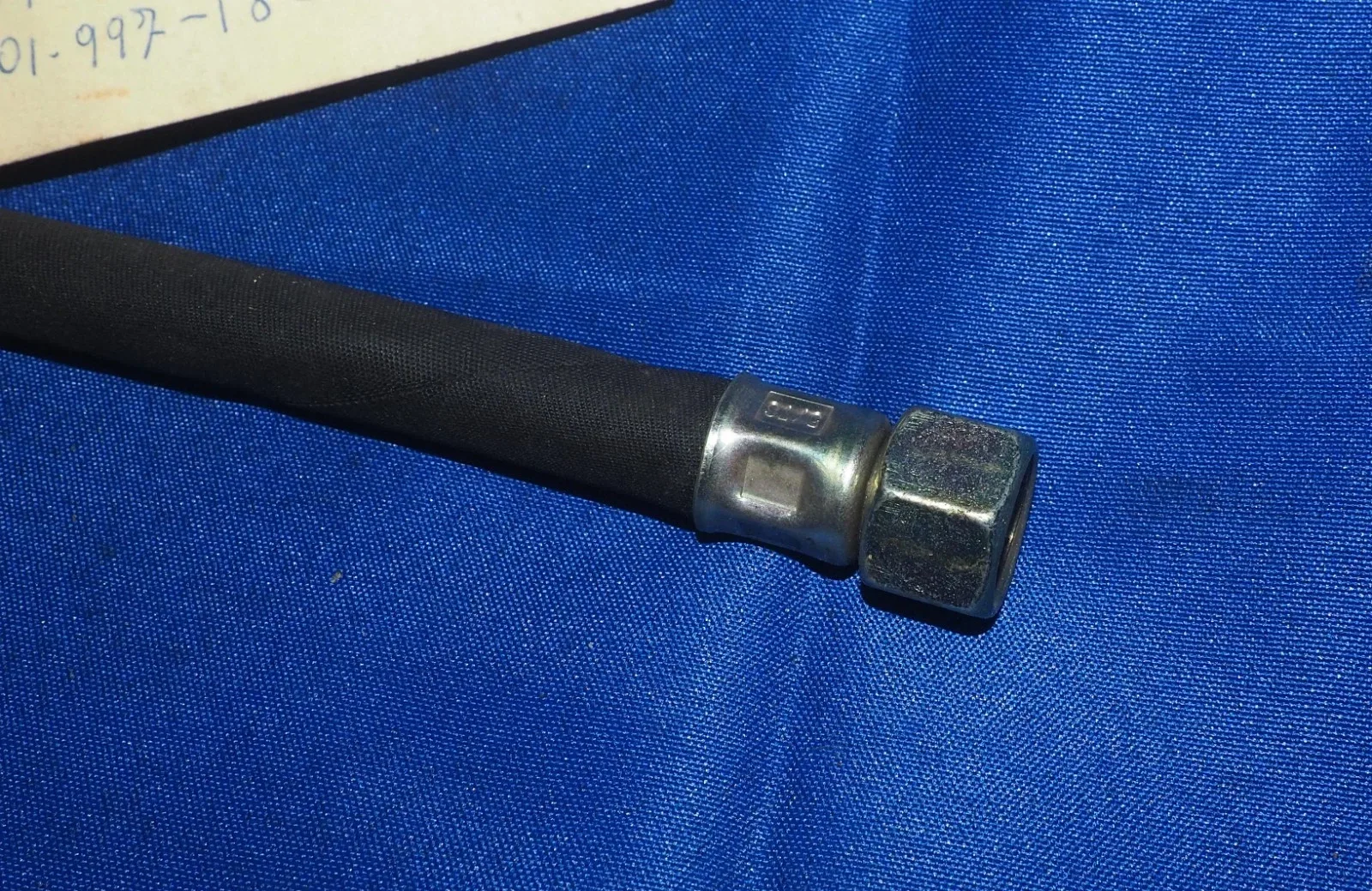 NOS! Mercedes W108 W109 W126 W140 R107 Transmission Oil Line Flex Tube OEM image 4