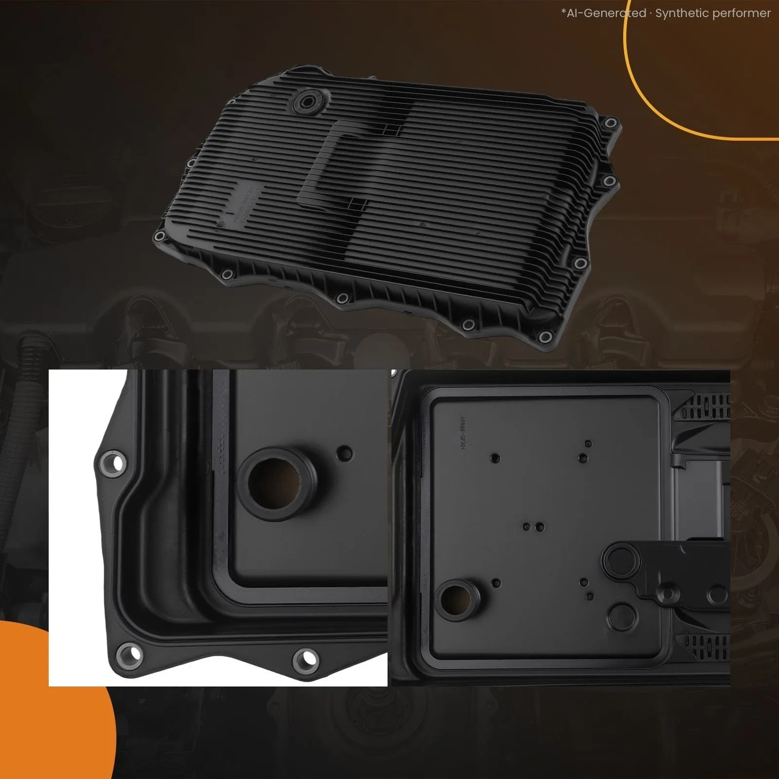 Automatic Transmission Oil Pan for BMW ActiveHybrid 7 2013-2015 24117631728 image 2