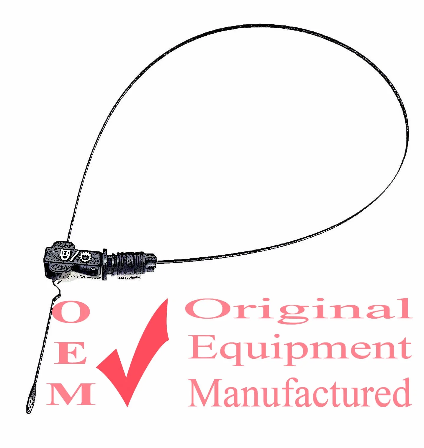 Transmission Fluid Level Indicator Dipstick Escalade Avalanche Silverado Sierra image 2