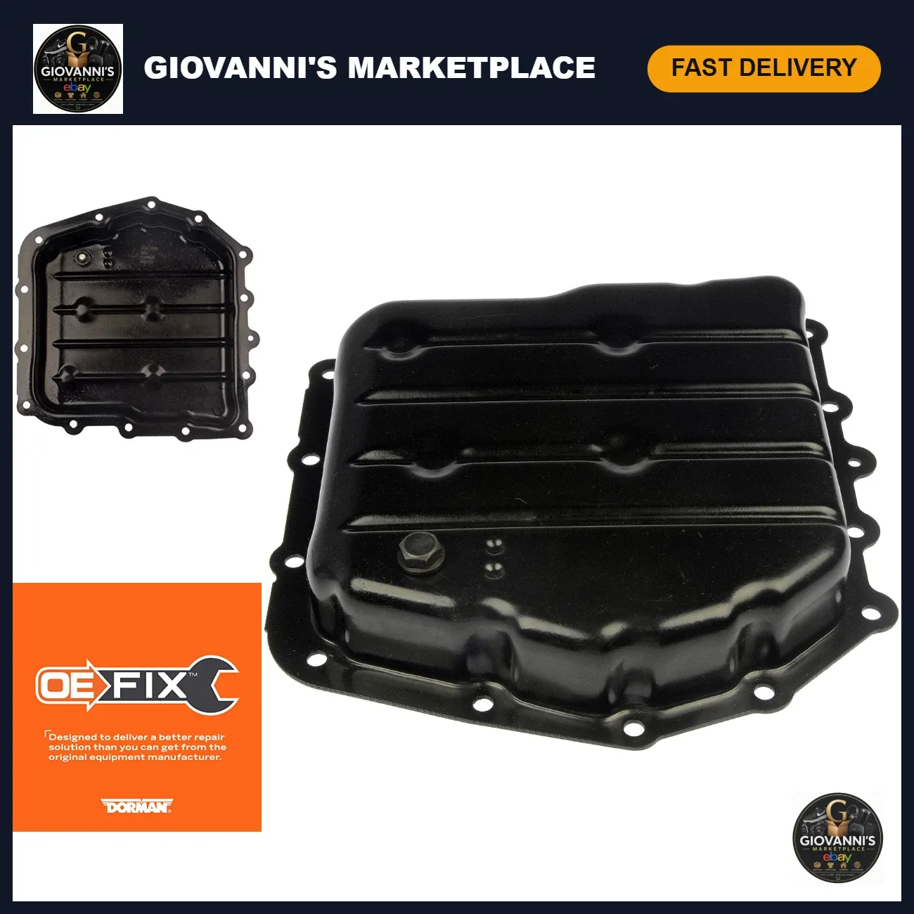 Transmission Oil Pan for Chrysler Dodge Plymouth - Compatible Replacement Part