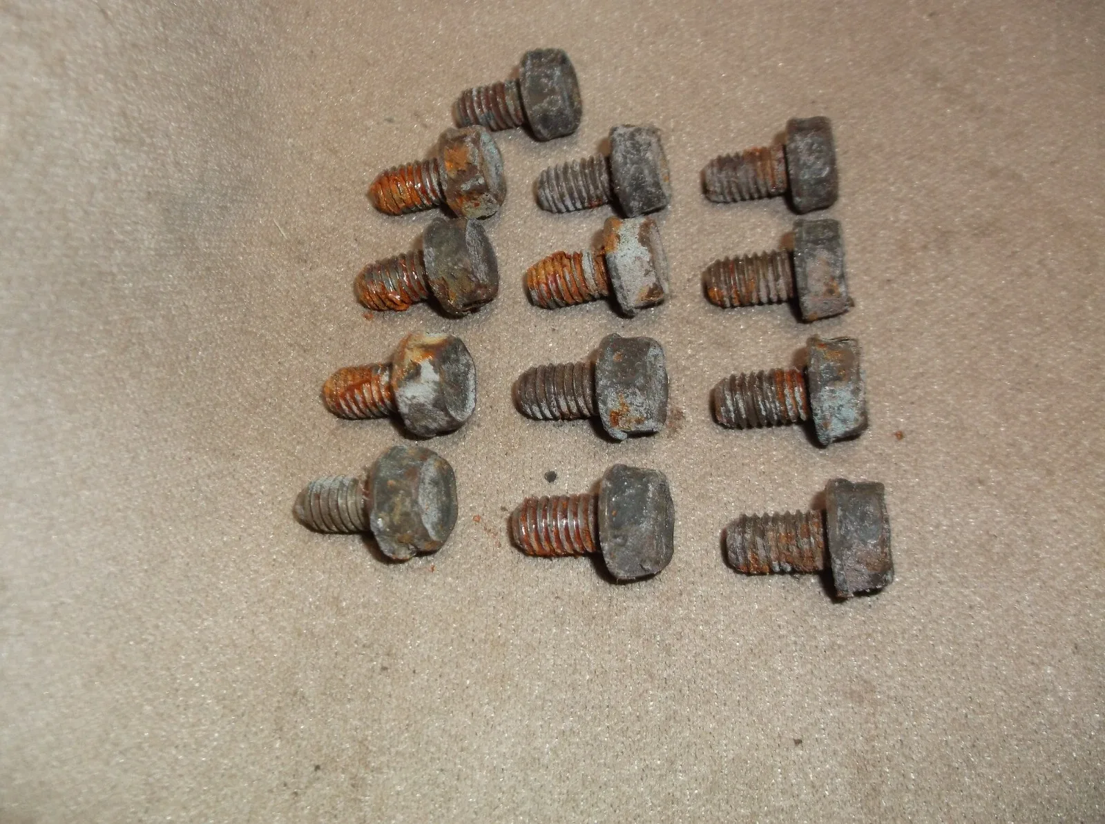 1969 1970 71 72 1973 MERCURY COUGAR FORD MUSTANG FMX TRANSMISSION OIL PAN BOLTS image 2