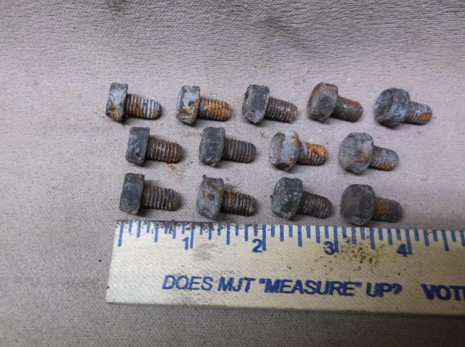 1969 1970 71 72 1973 MERCURY COUGAR FORD MUSTANG FMX TRANSMISSION OIL PAN BOLTS image 4