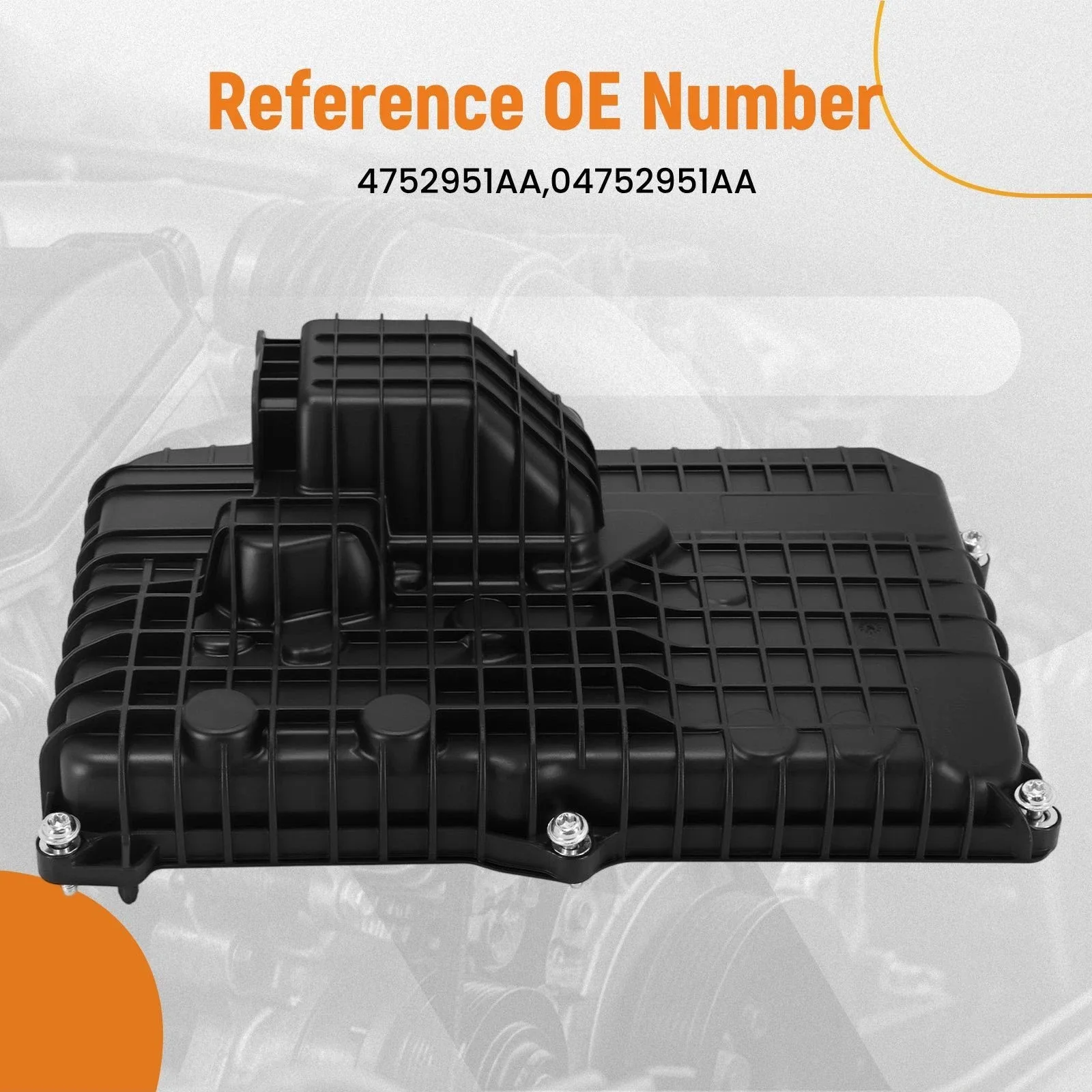 Transmission Oil Pan for Chrysler Pacifica/500L 2015-2020 4752951AA Gasket image 2