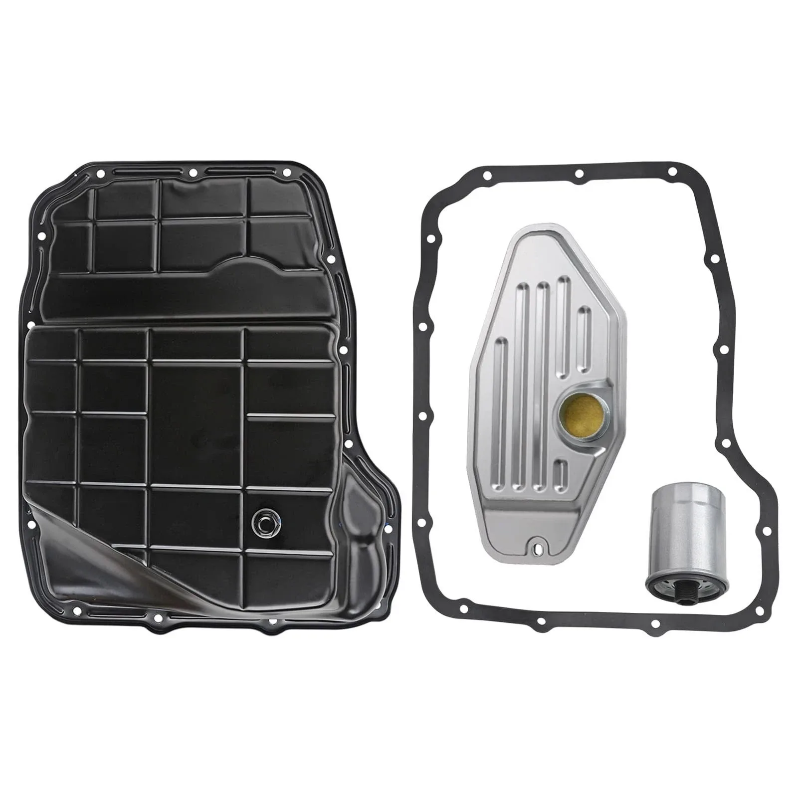 Transmission Oil Pan Kit with Filter & Gasket for 45RFE 545RFE 68RFE Models image 2
