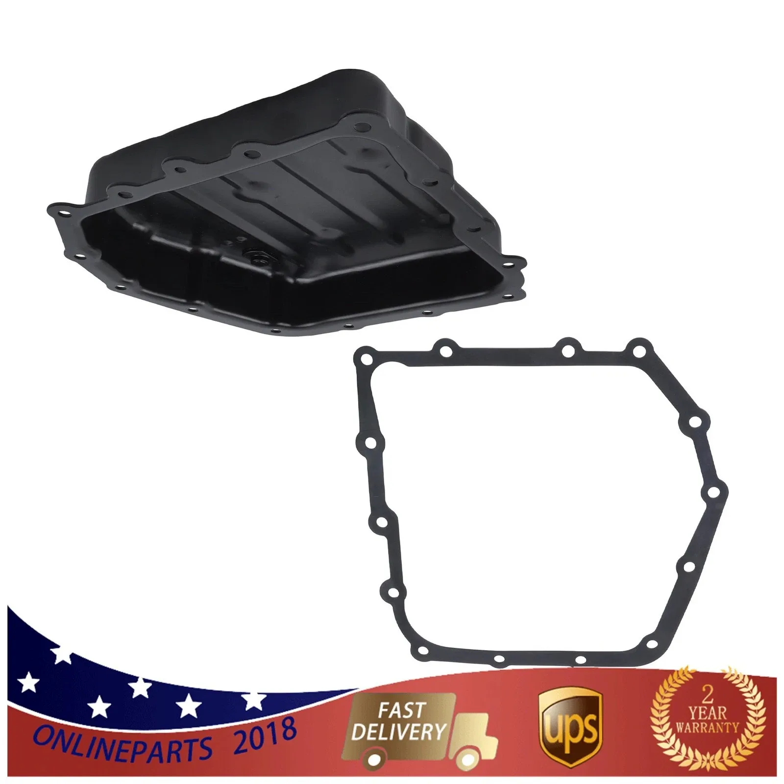 For Dodge Grand Caravan 1989-2002 Journey 09-2019 Transmission Oil Pan w/ Gasket