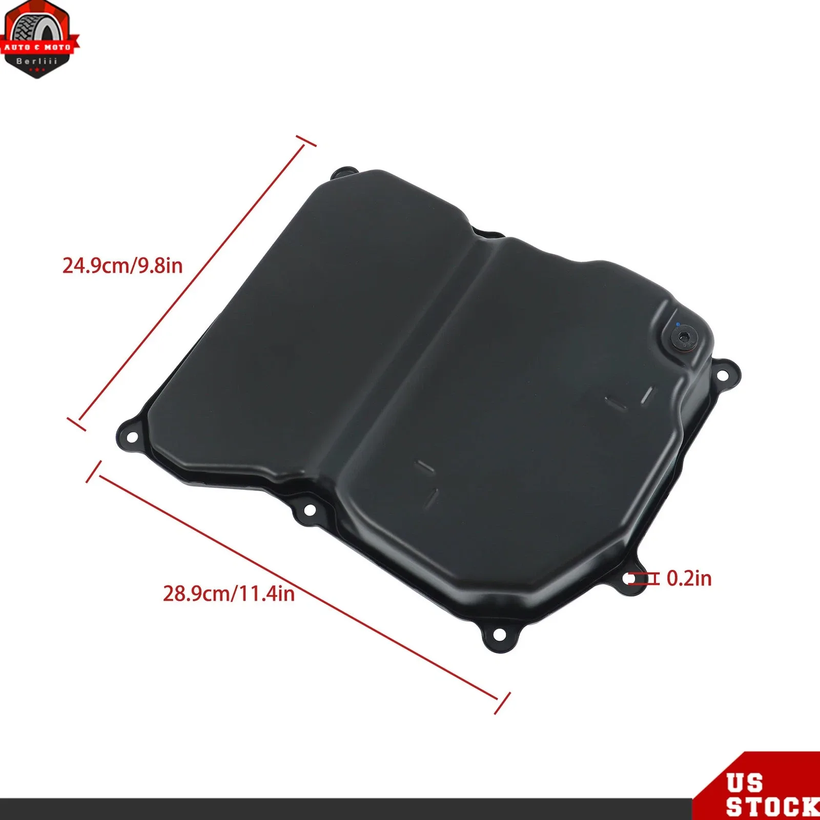 For Volkswagen Beetle Golf CC Jetta Passat Auto Transmission Oil Pan with Gasket image 2