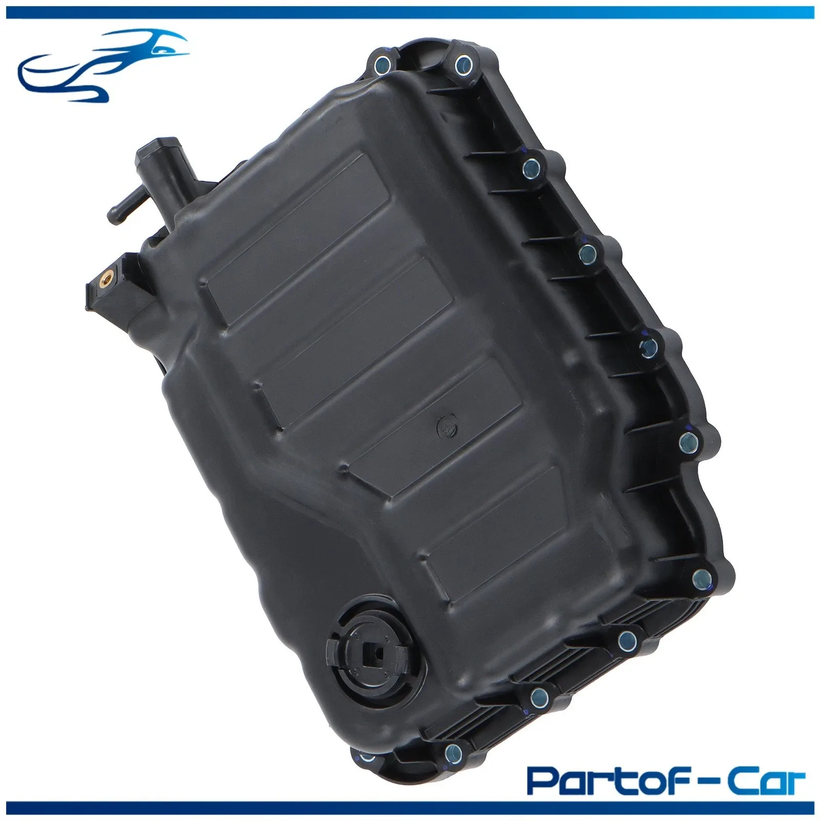 Transmission Oil Pan Automatic w/ Drain Plug For Jeep Patriot 2014-2017 L4 2.4L