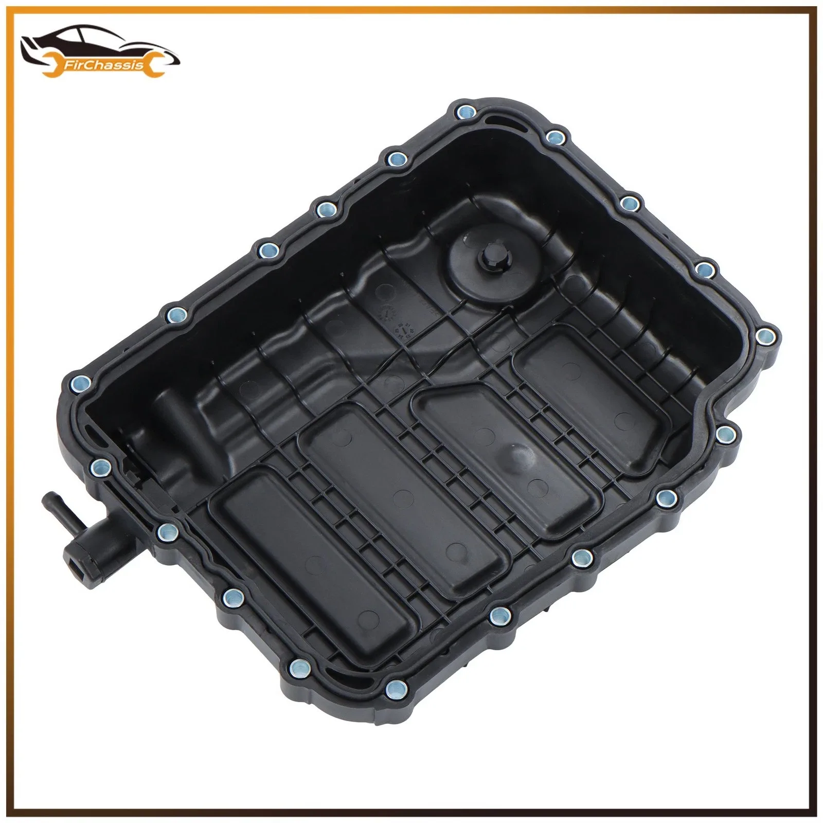 For Jeep Patriot L4 2.4L 2014-2017 w/ Drain Plug  Automatic Transmission Oil Pan image 3