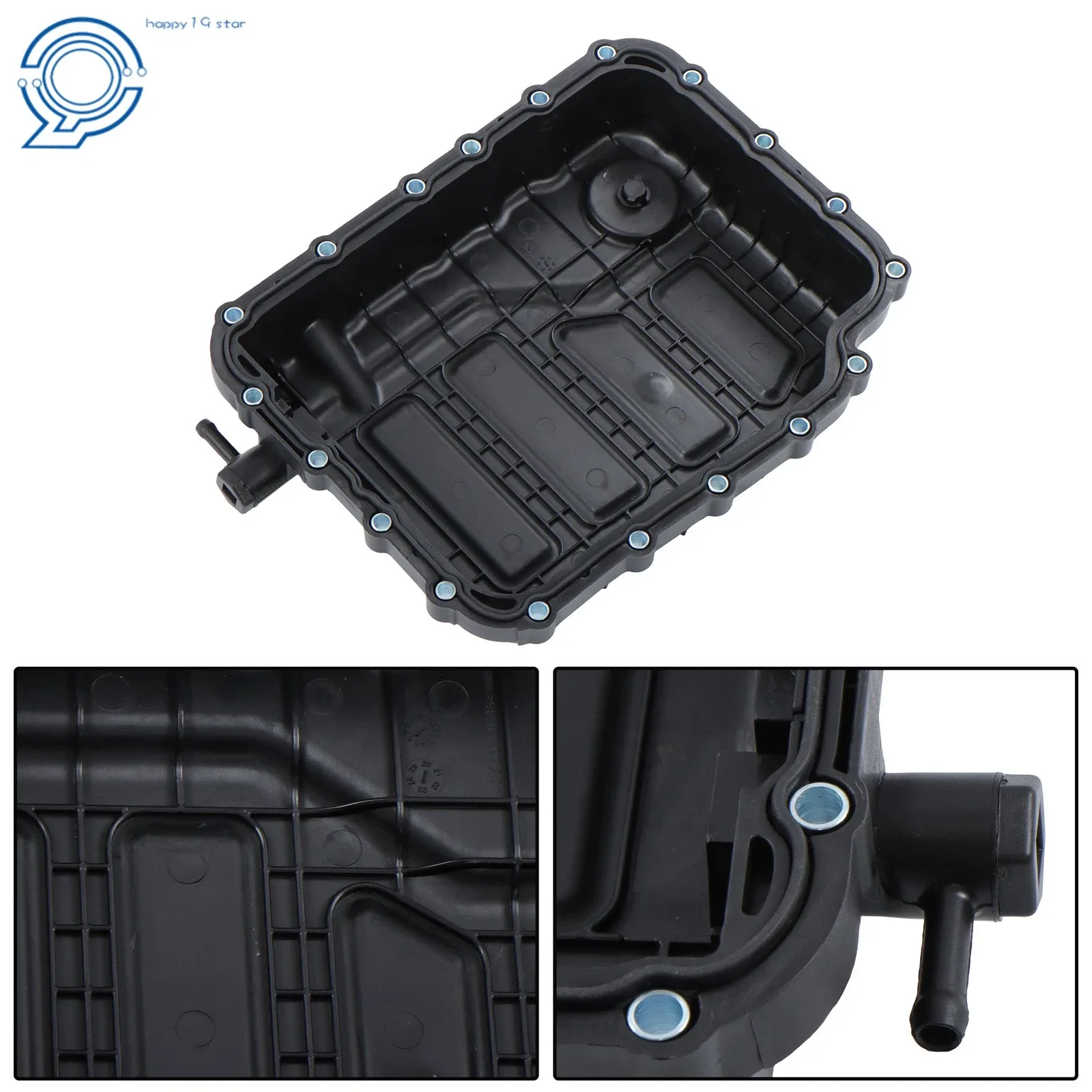 Automatic Transmission Oil Pan w/ Drain Plug For Jeep Patriot L4 2.4L 2014-2017