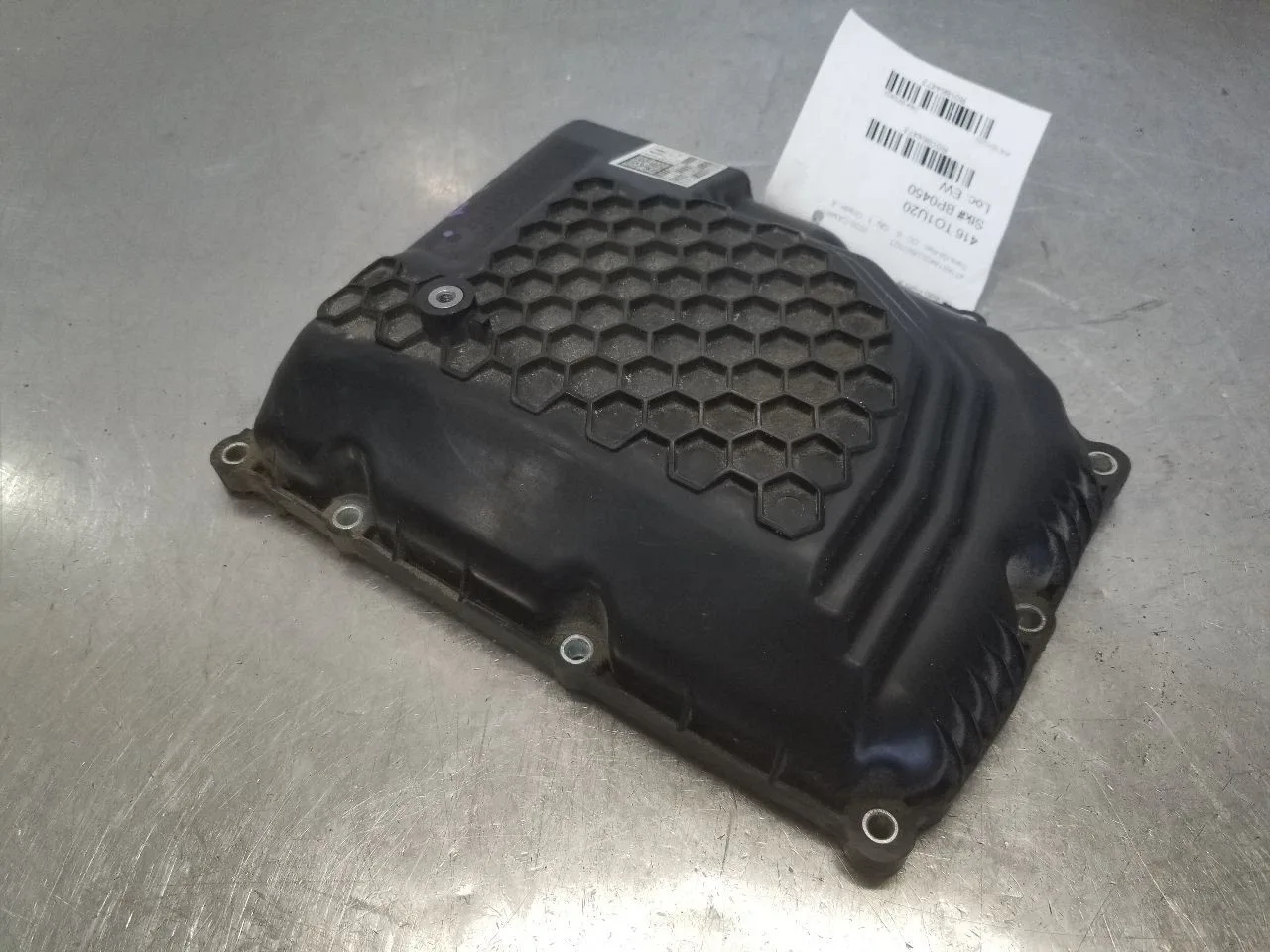 20 TOYOTA CAMRY XSE 2.5L AUTOMATIC TRANSMISSION OIL PAN OEM image 4