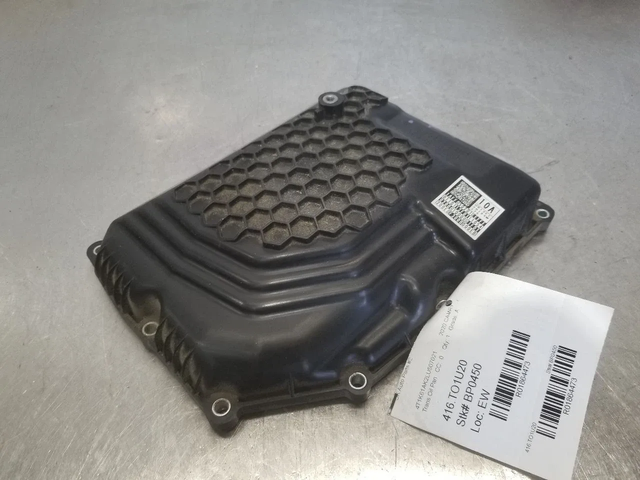 20 TOYOTA CAMRY XSE 2.5L AUTOMATIC TRANSMISSION OIL PAN OEM