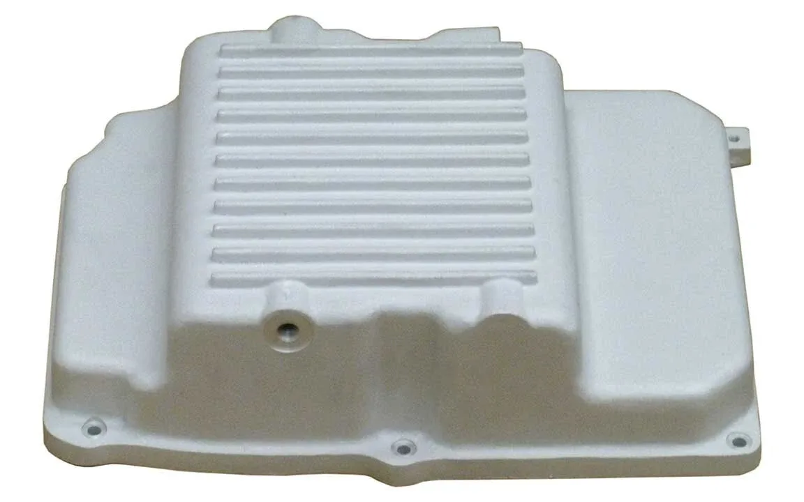 Dodge NAG1 Deep Middle Transmission Pan, Extra Cap. - Cast Aluminum