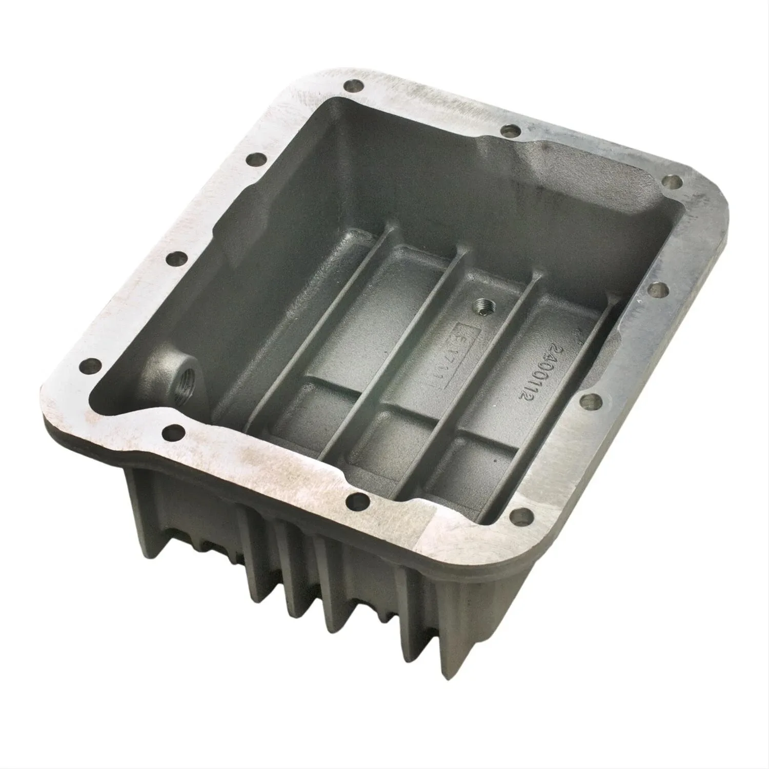 1964-73 FORD MERCURY C4 ALUMINUM B&M TRANSMISSION OIL PAN DEEP CAPACITY image 3