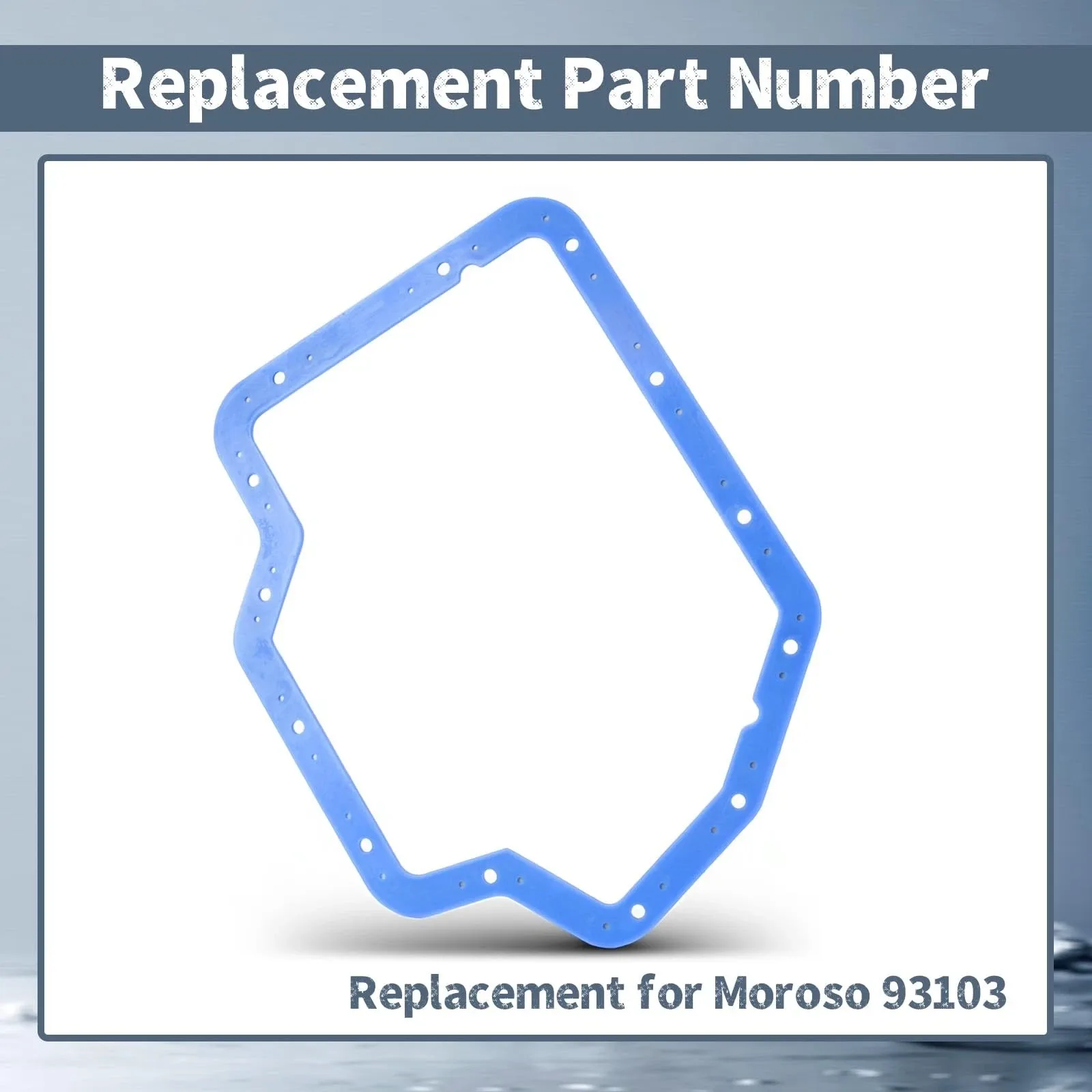 Transmission Oil Pan Gasket for GM Turbo 400 TH400 3L80 - Upgraded Steel Shim, B image 4