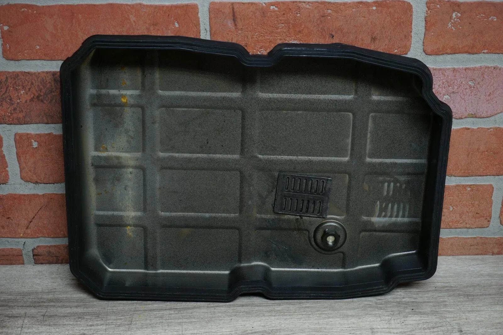 1996-1998 MERCEDES SL500 R129 5.0L V8 GAS AUTO TRANSMISSION GEARBOX OIL PAN OEM image 2