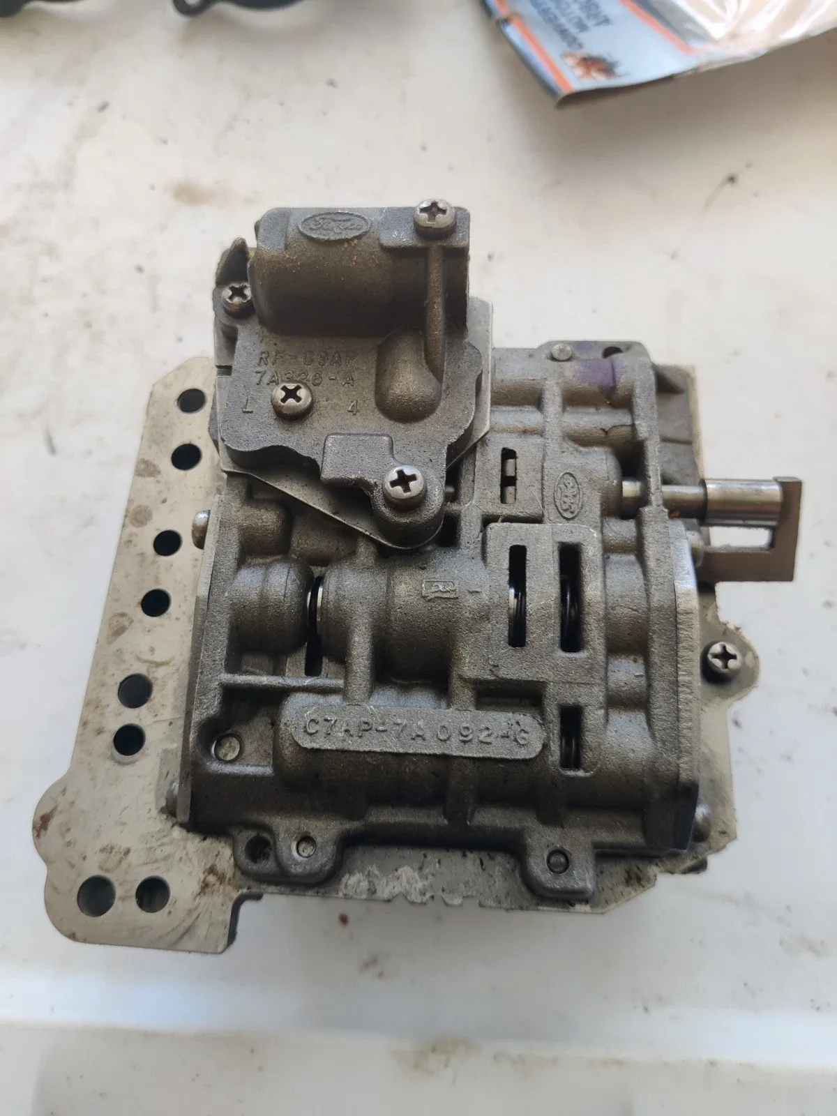 1967 Ford Galaxie FMX Valve Body C7AP-7A092-C image 2