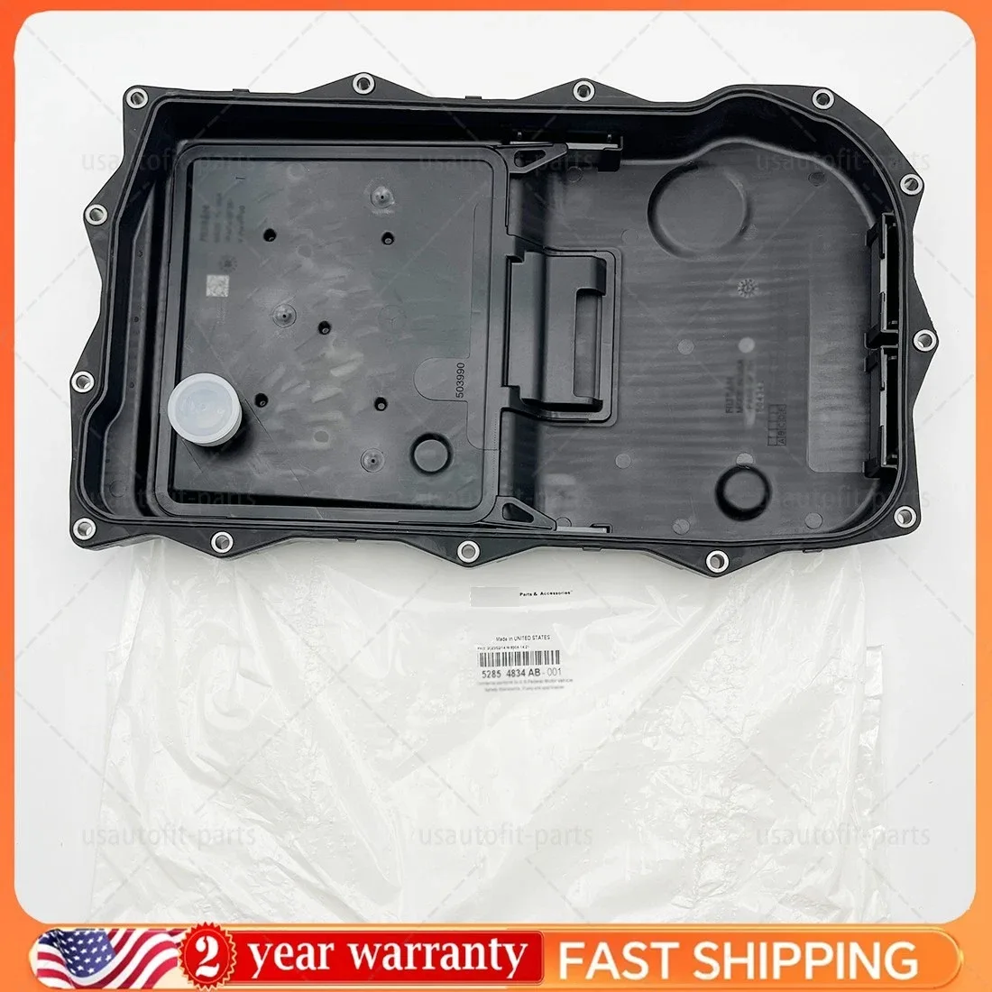 52854834AB Transmission Oil Pan for 2013-2026 Dodge Chrysler Jeep Grand Cherokee