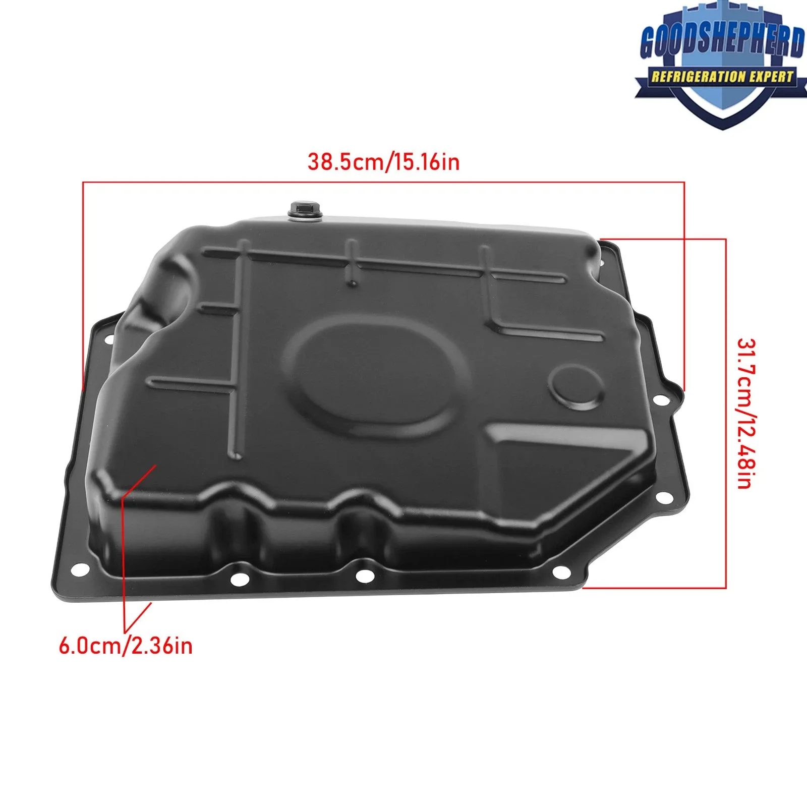 265-818 Transmission Oil Pan For Jeep Wrangler Chrysler 300 Ram 1500 2003-2012 image 4