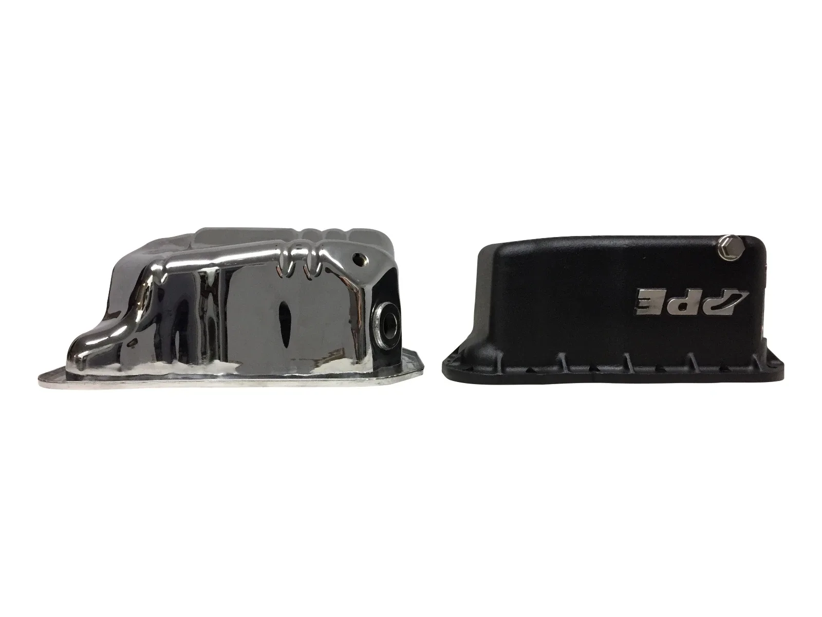 PPE 2001-2010 DURAMAX ENGINE OIL PAN CHEVY GMC MADE IN U.S.A. FLAT BOTTOM BLACK image 4