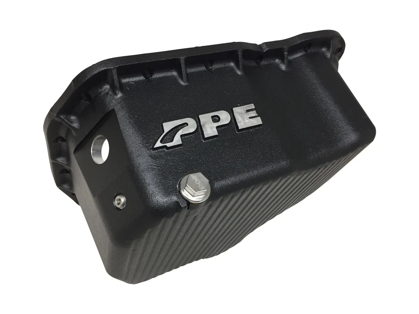 PPE 2001-2010 DURAMAX ENGINE OIL PAN CHEVY GMC MADE IN U.S.A. FLAT BOTTOM BLACK