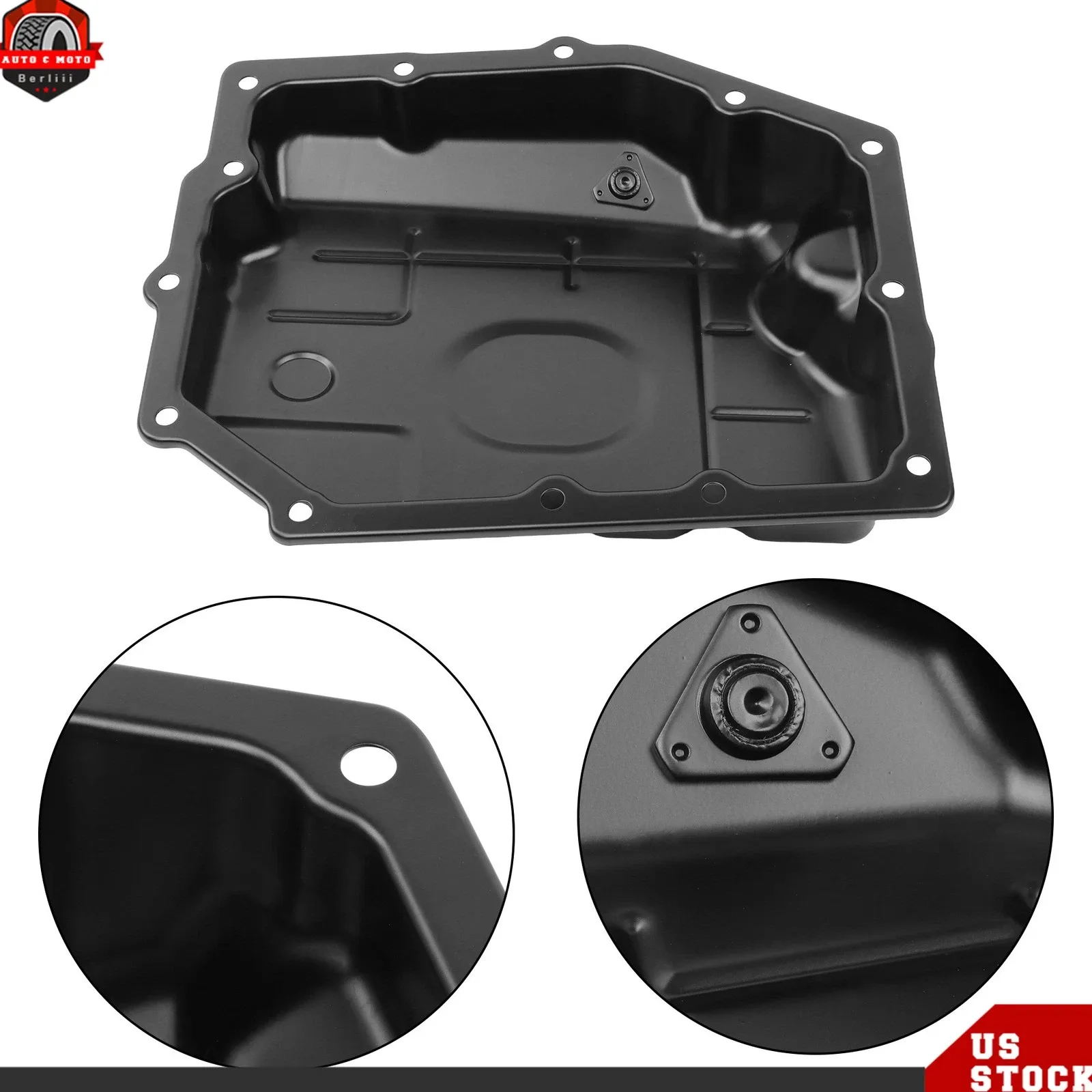 Transmission Oil Pan For Chrysler 300 Ram 1500 Dodge Challenger Dakota 2005-2010 image 3