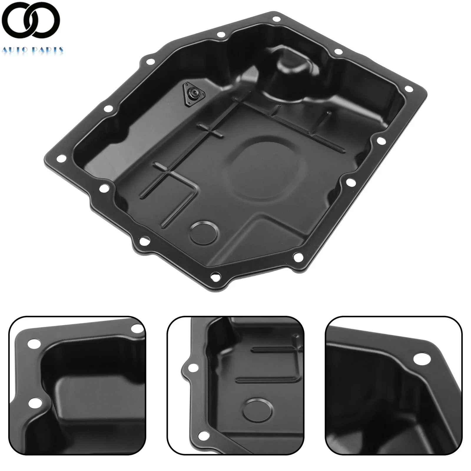 Transmission Oil Pan with Drain Plug For Chrysler 300 2005-2010 Dodge Charger