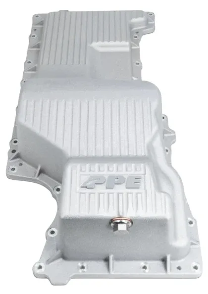 PPE Deep Raw Aluminum Transmission & Oil Pan Kit For 2020-2024 GM 3.0L Duramax image 4