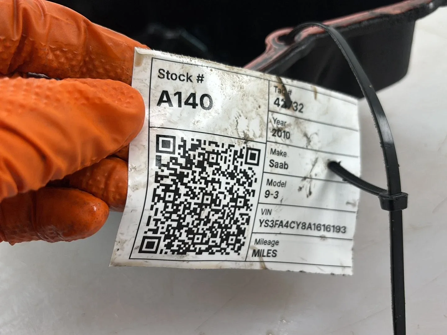 2004-2011 Saab 9-3 2.0L FWD Automatic Transmission Oil Pan Genuine OEM image 2