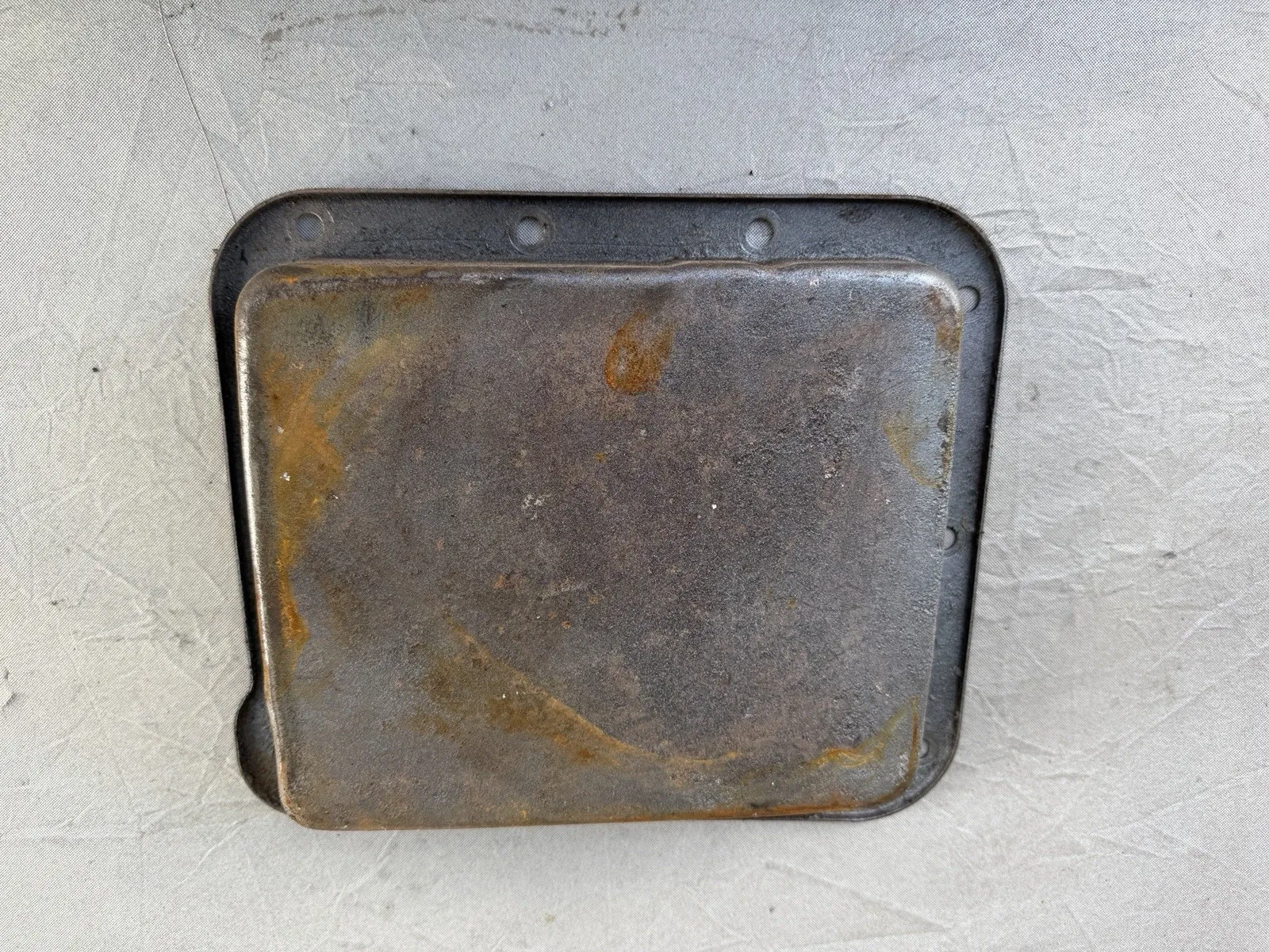 1964-1969 Ford Mercury C4 Automatic Transmission Oil Pan Original image 2