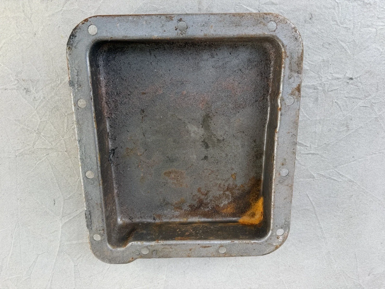 1964-1969 Ford Mercury C4 Automatic Transmission Oil Pan Original image 3