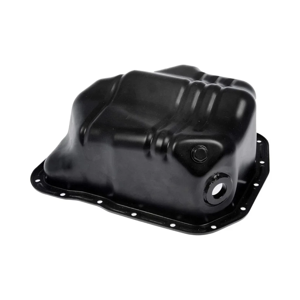 For Chevy Express 2500/3500/4500 2010-2016 Engine Oil Pan | Steel Black Wet Sump