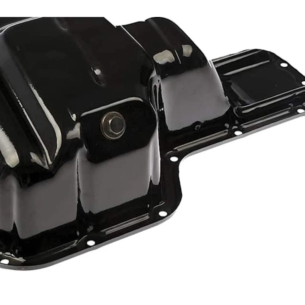 2003-2008 Pontiac Vibe Engine Oil Pan (Steel, Black) MPN RLX-WOP-264314-CL360A51 image 3