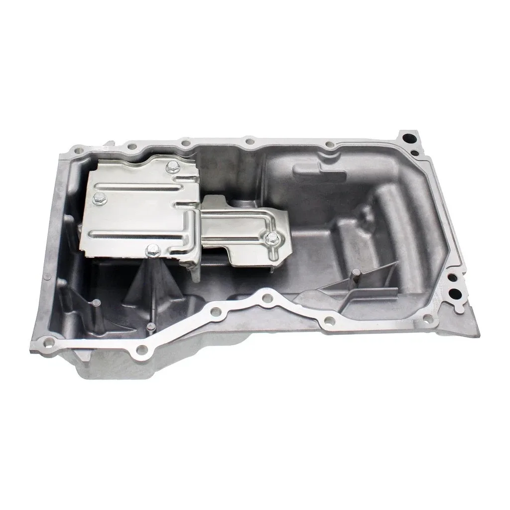 For Mazda CX-7 2010 2011 2012 Engine Oil Pan | Aluminum | Black Color | Wet Sump image 2