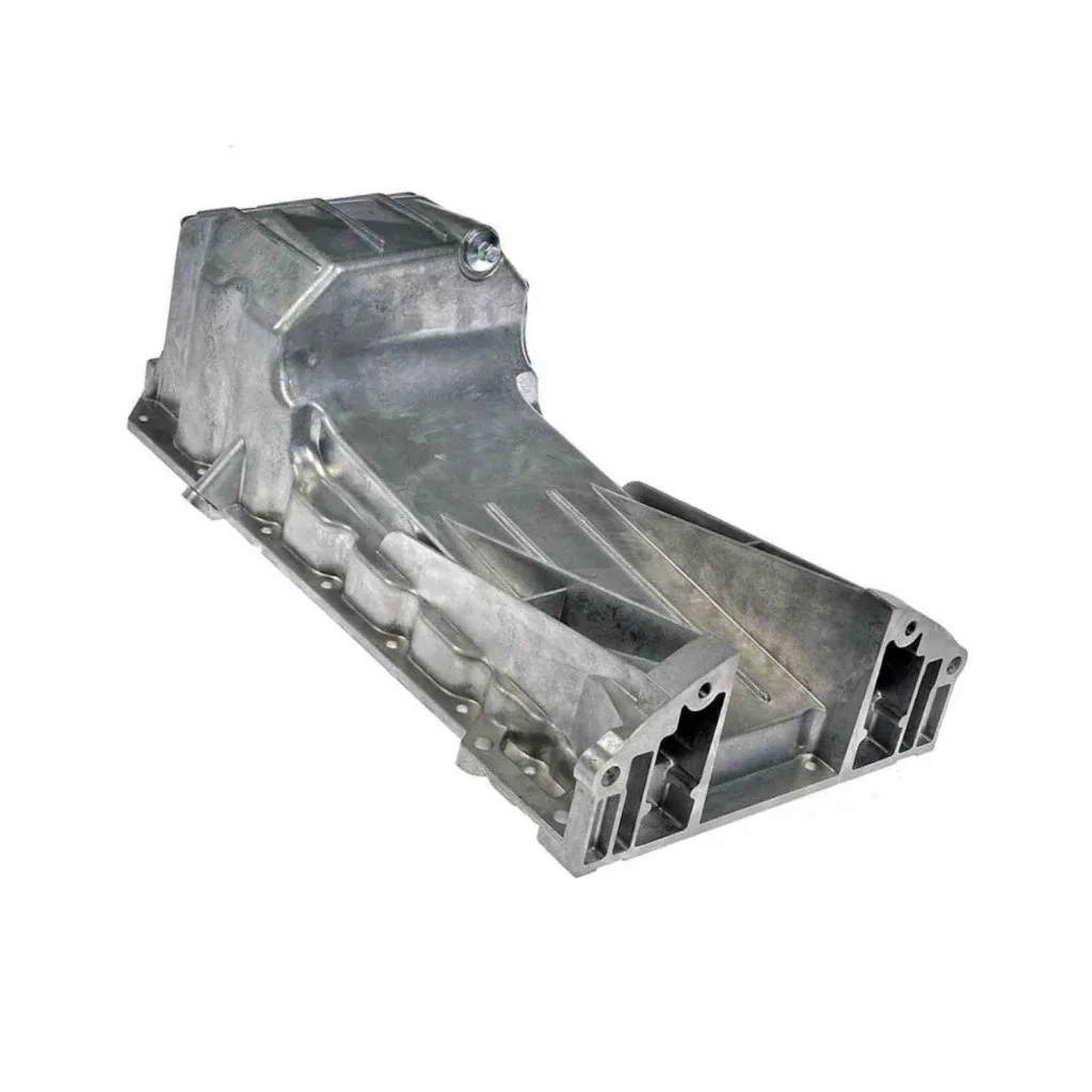 For Dodge Challenger 2008-2023 Engine Oil Pan | Aluminum Metallic Gray Wet Sump image 2